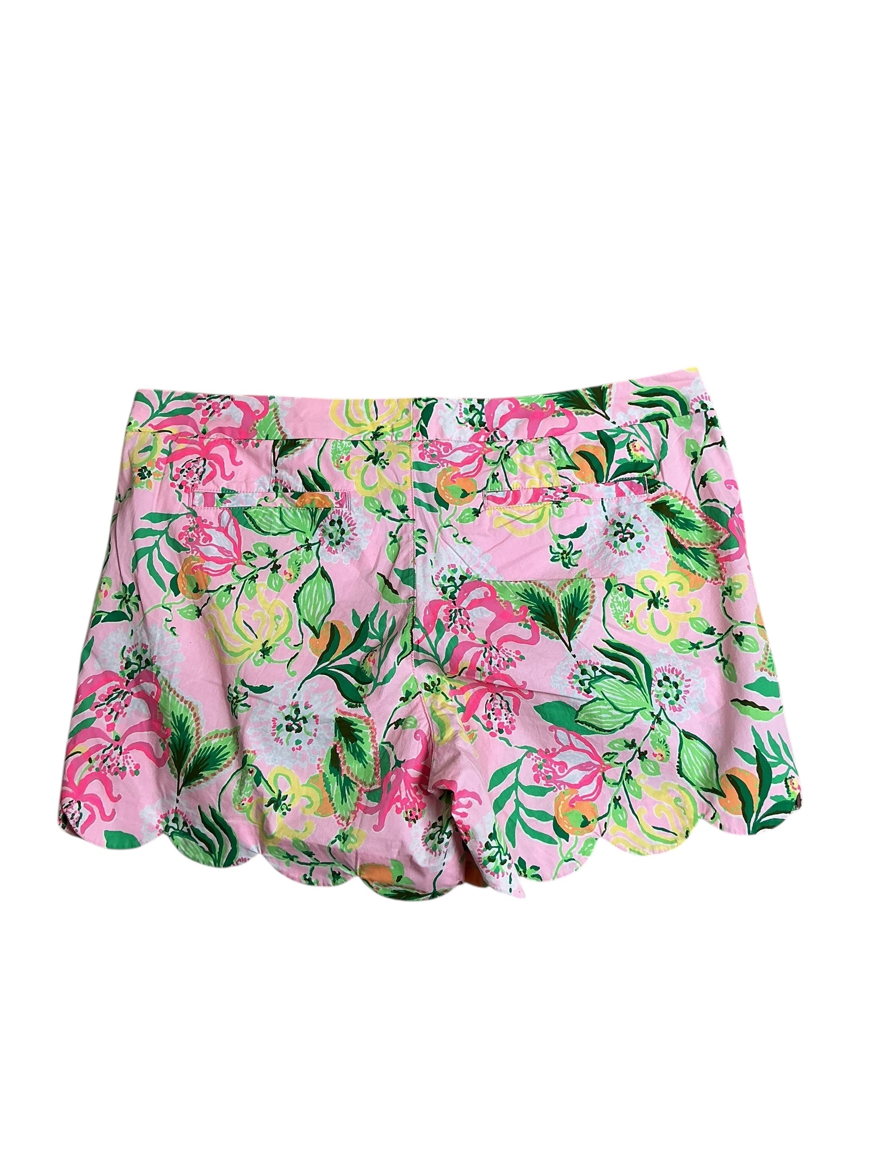 Lilly Pulitzer NWT Buttercup Stretch Short Multi Via Amore Spritzer - Size 14