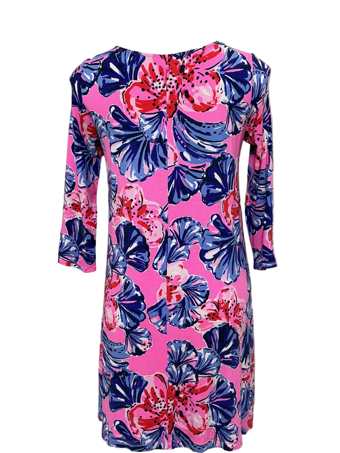 Lilly Pulitzer Ophelia Swing Dress - In a Holidaze Plumeria Pink - Size S