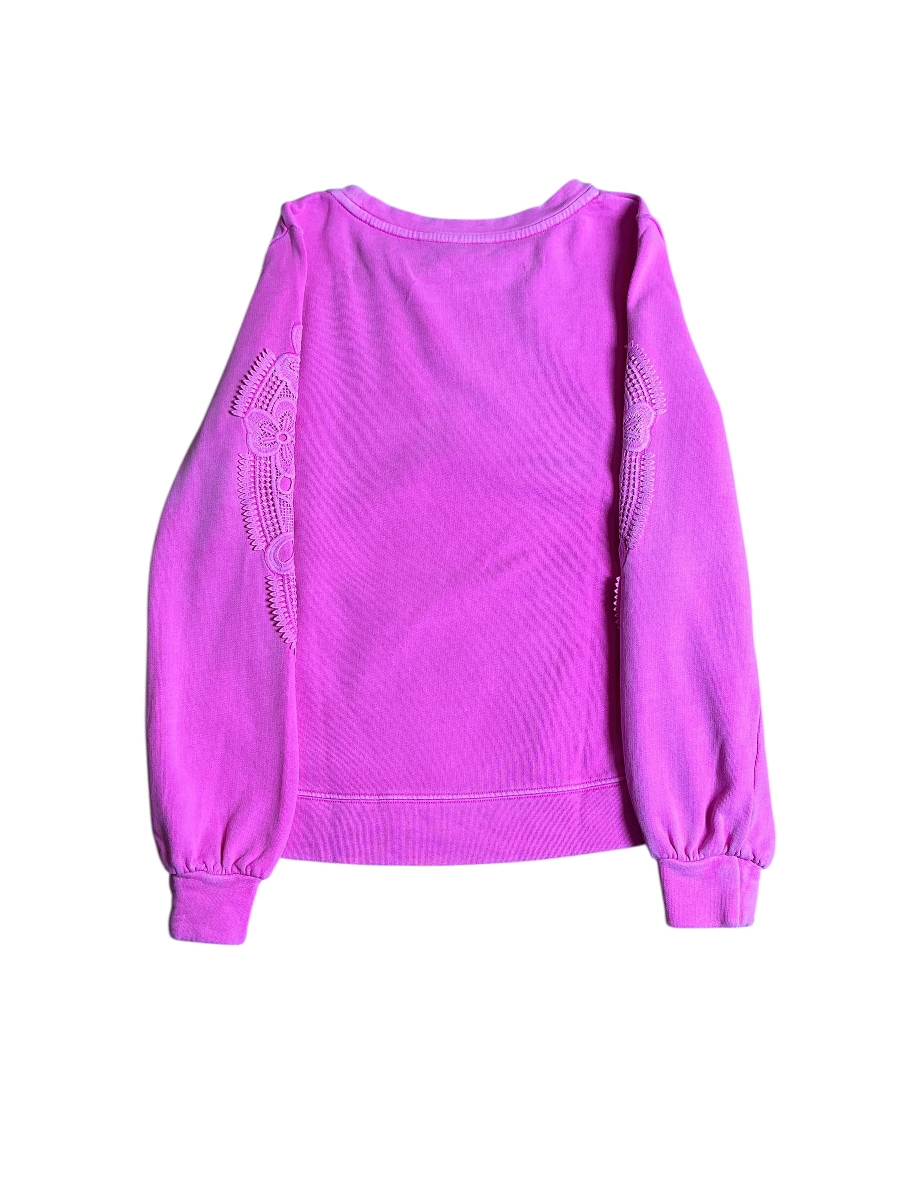 Lilly Pulitzer Embroidery Lace Long Sleeve - Rooney Pink - Size S