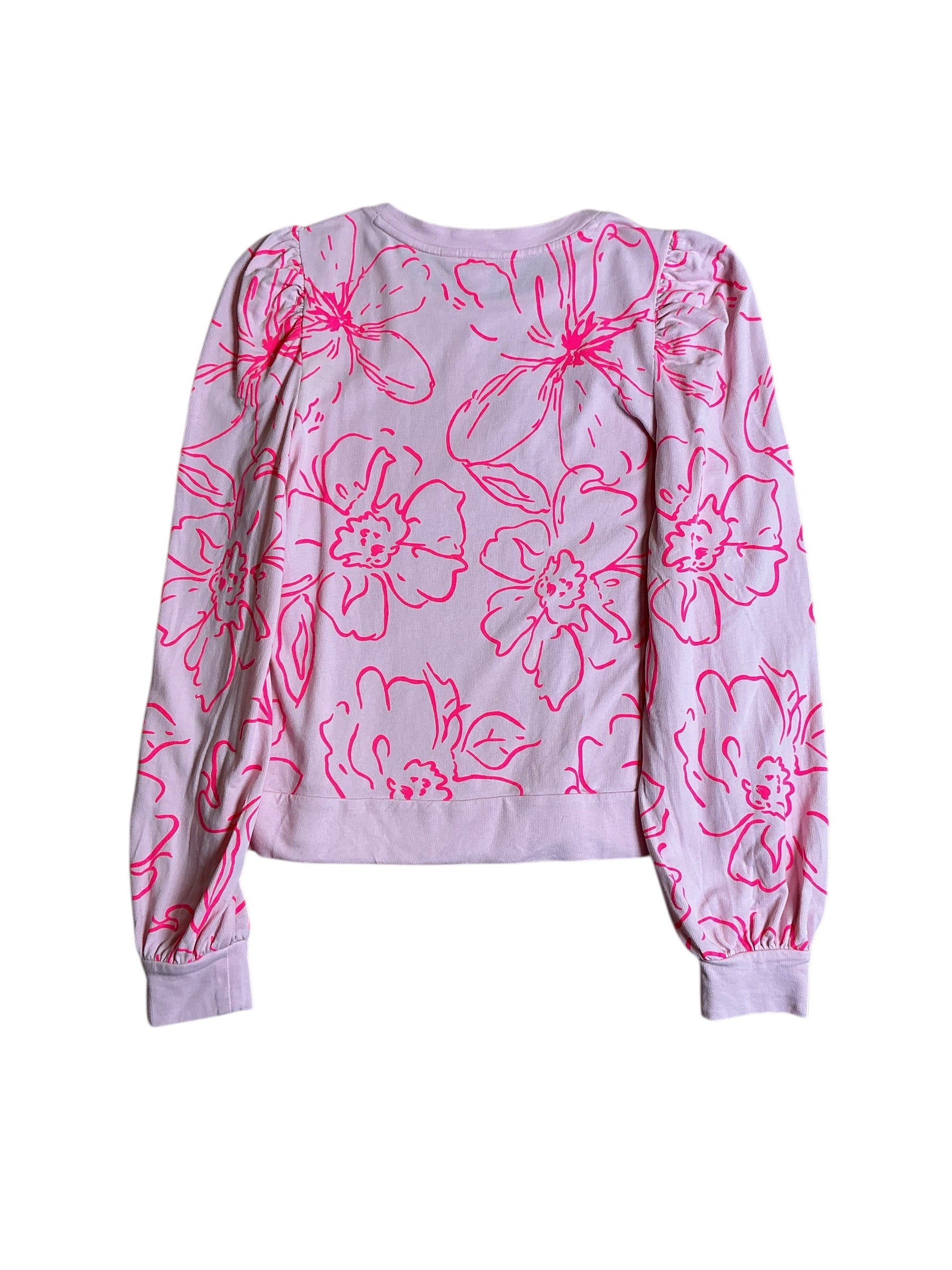 Lilly Pulitzer Jansen Sweatshirt - Lissome Rose - Size S