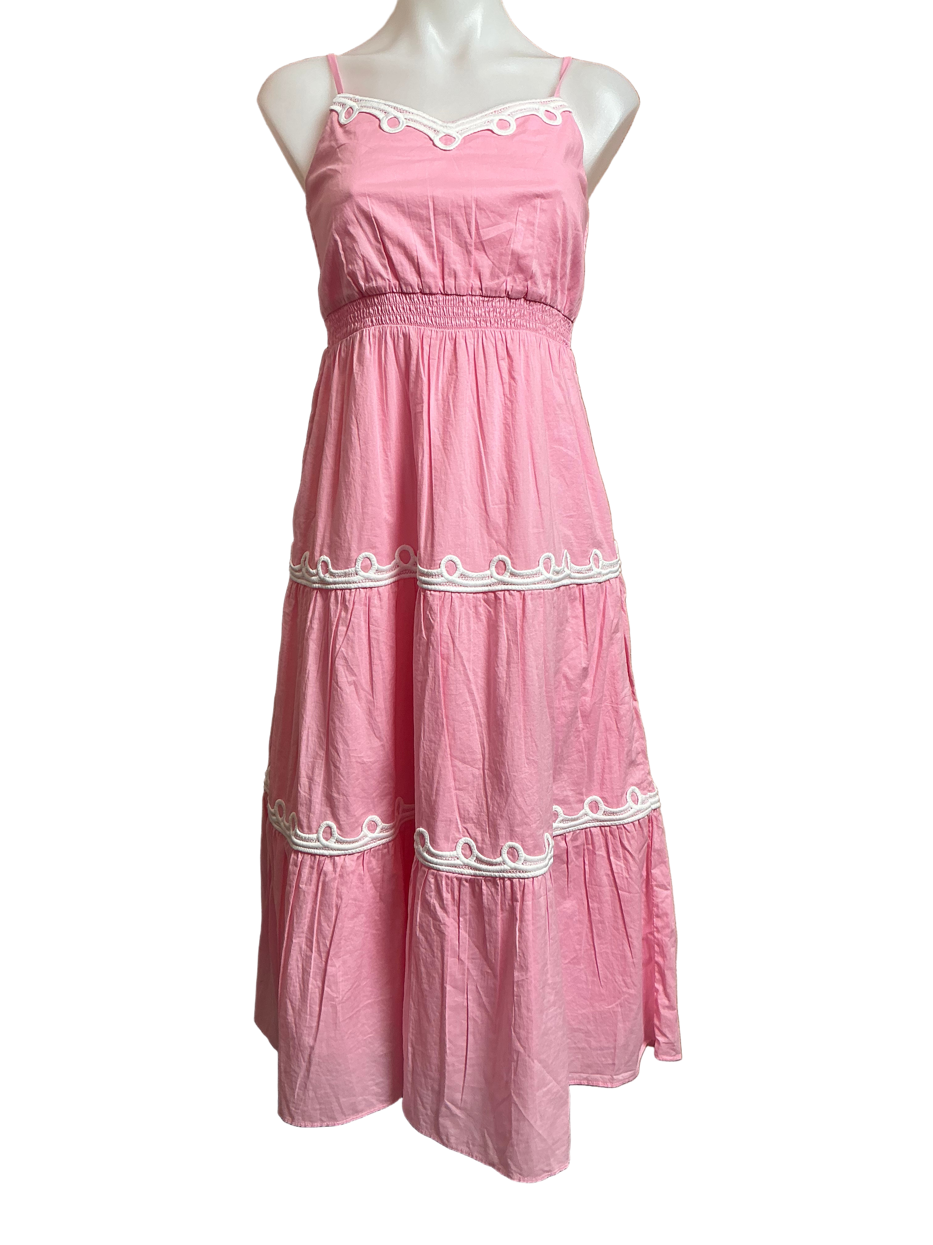 Lilly Pulitzer NWT Mini Zanna Midi Dress Conch Shell Pink - Size 14