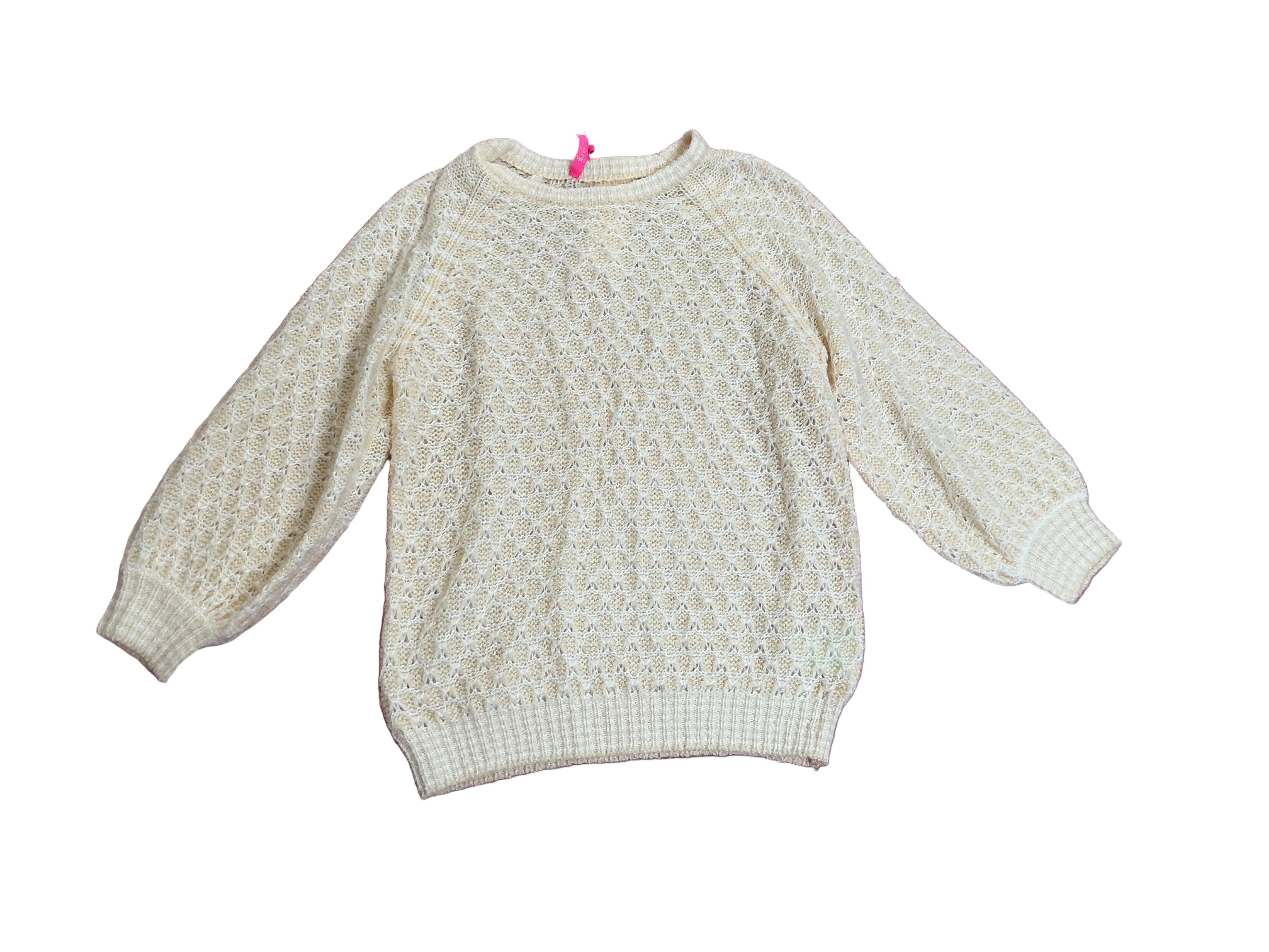 Lilly Pulitzer NWT Corabelle Sweater Coconut Honeycomb - Size M