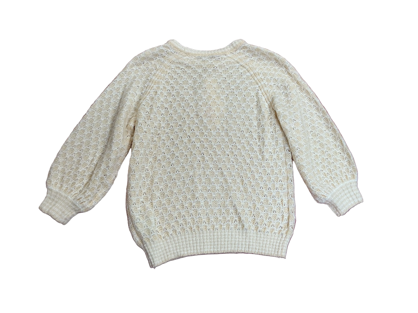 Lilly Pulitzer NWT Corabelle Sweater Coconut Honeycomb - Size M