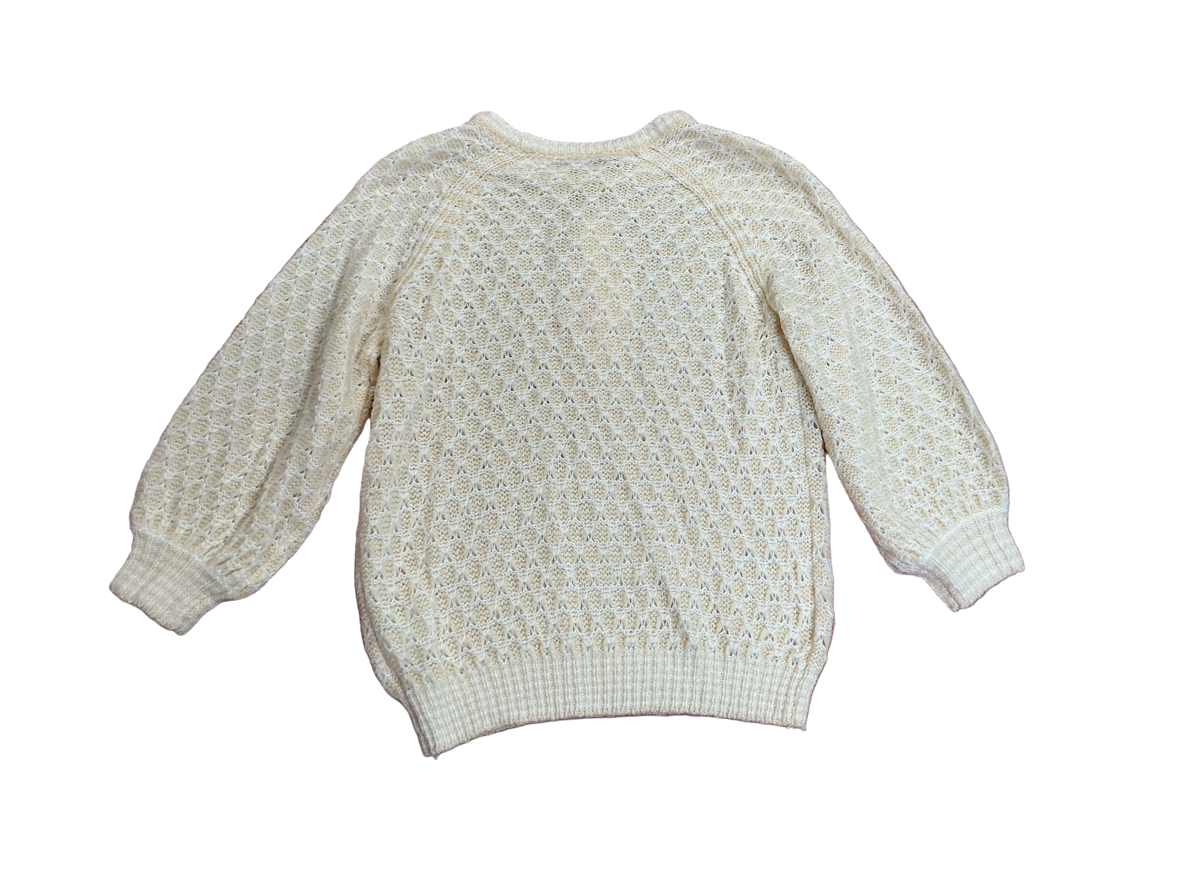 Lilly Pulitzer NWT Corabelle Sweater Coconut Honeycomb - Size M