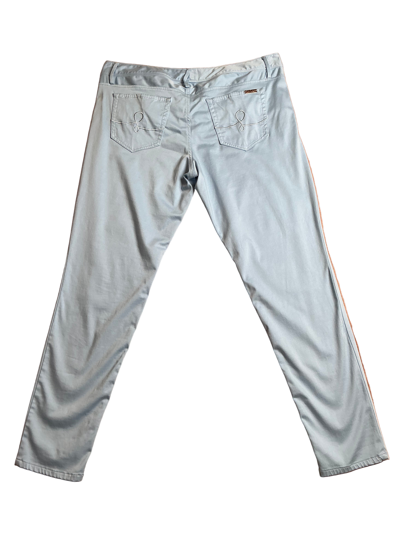 Lilly Pulitzer Kelly Skinny Ankle Pants Coastal Blue - Size 16