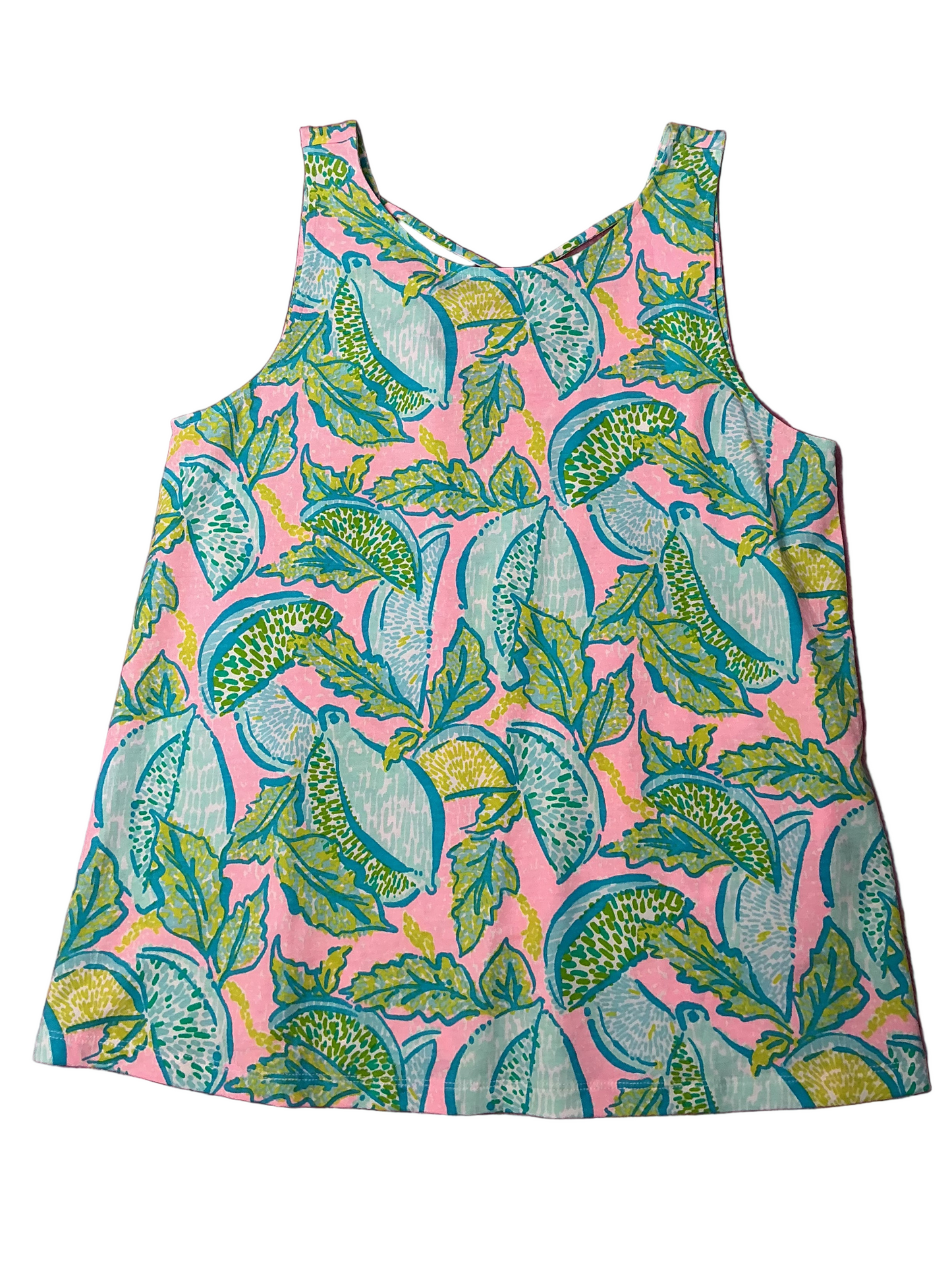 Lilly Pulitzer NWT - Kristen Top - Urchin Pink Vitamin Sea - Size M
