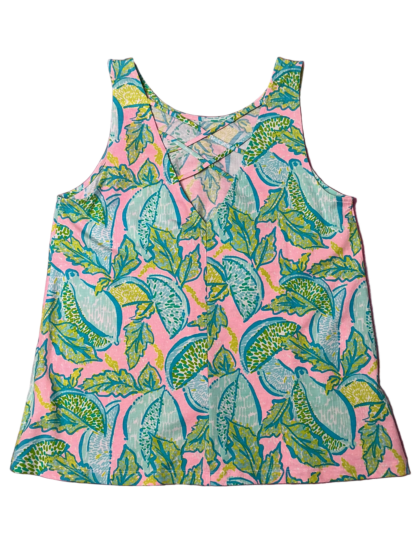 Lilly Pulitzer NWT - Kristen Top - Urchin Pink Vitamin Sea - Size M