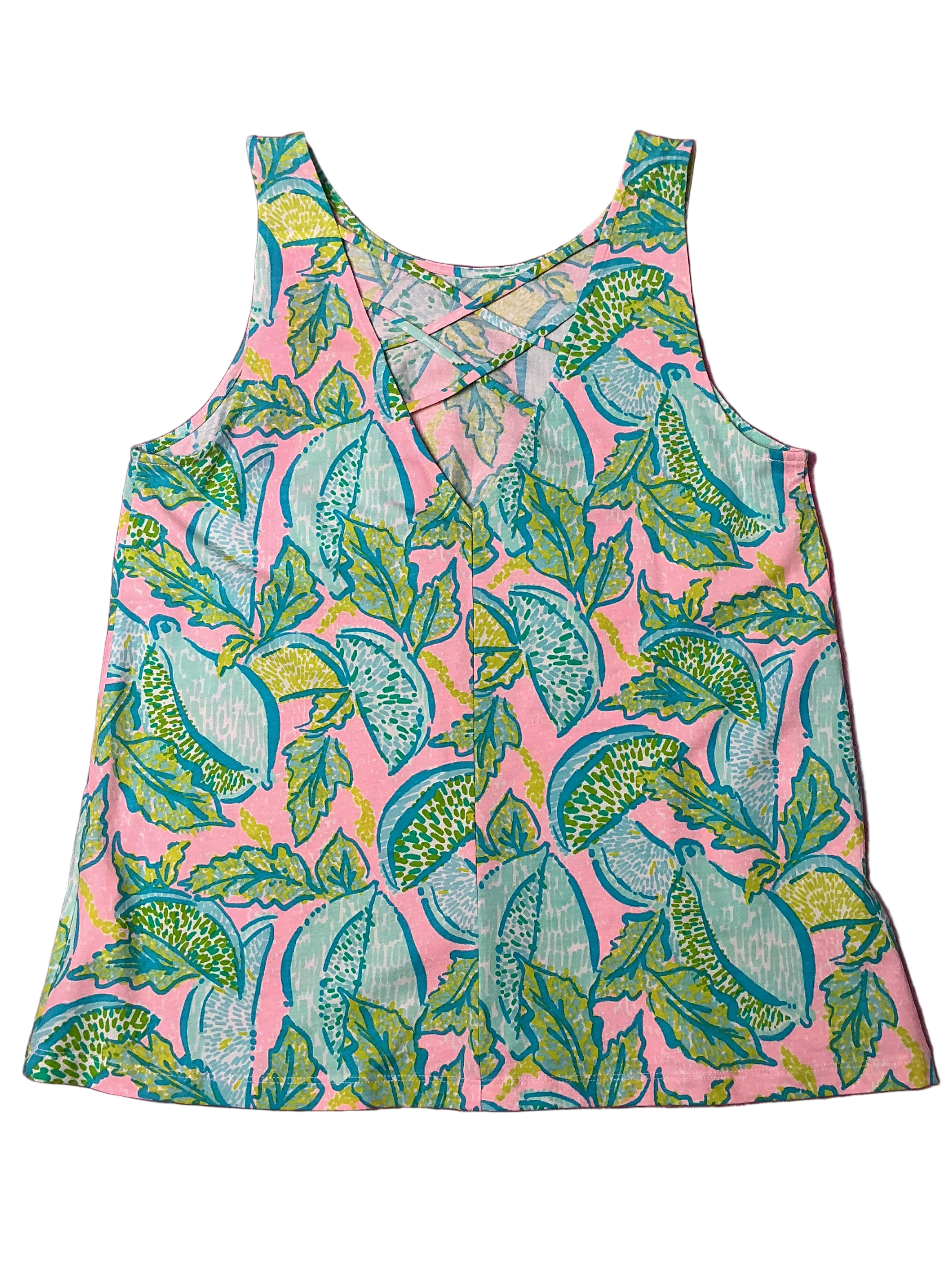 Lilly Pulitzer NWT - Kristen Top - Urchin Pink Vitamin Sea - Size M