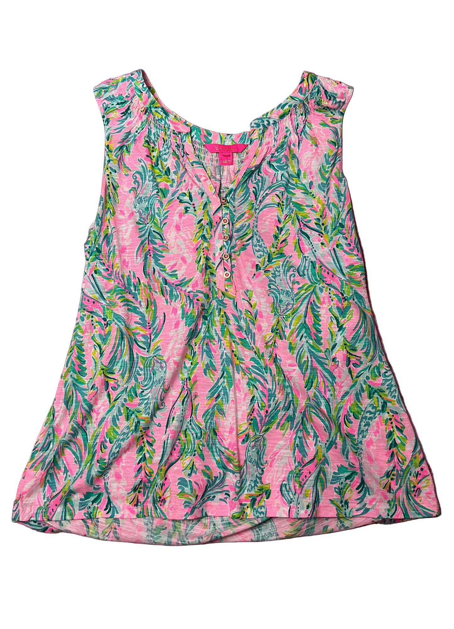 Lilly Pulitzer NWT - Essie Top - Multi Unicorn Of The Sea