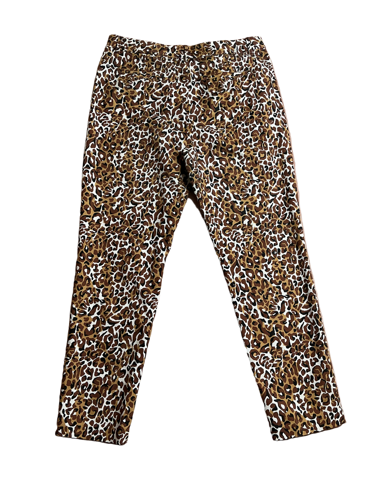 Lilly Pulitzer Kelly Stretch Ankle Pants My Favorite Spot Chocolate X Onyx - Size 16