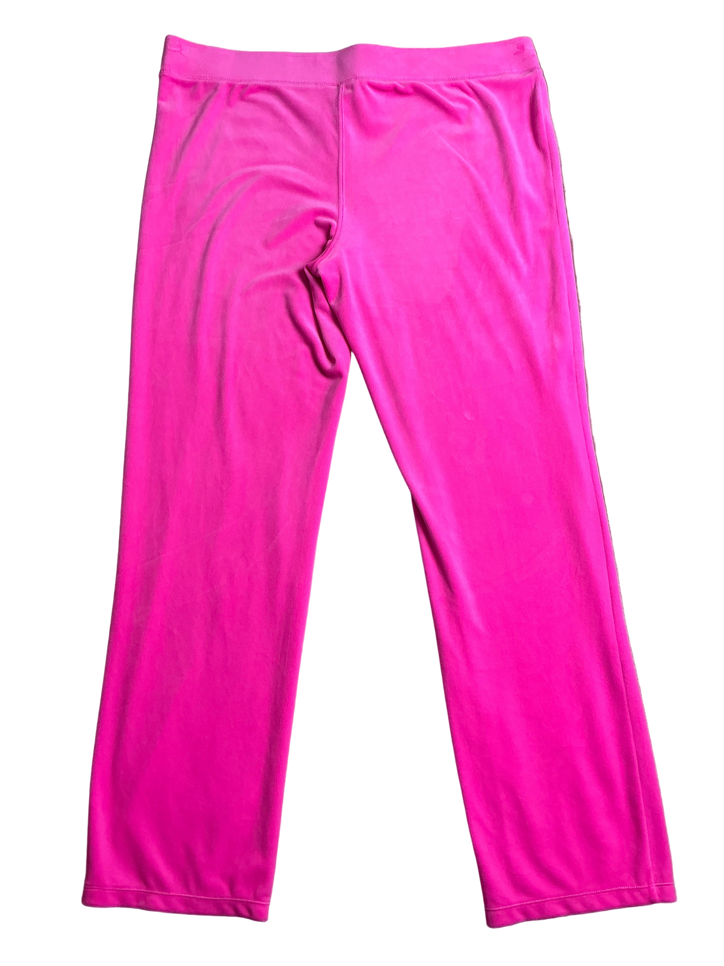 Lilly Pulitzer Jordynne Velour Pants Berry Soirée - Size XXL