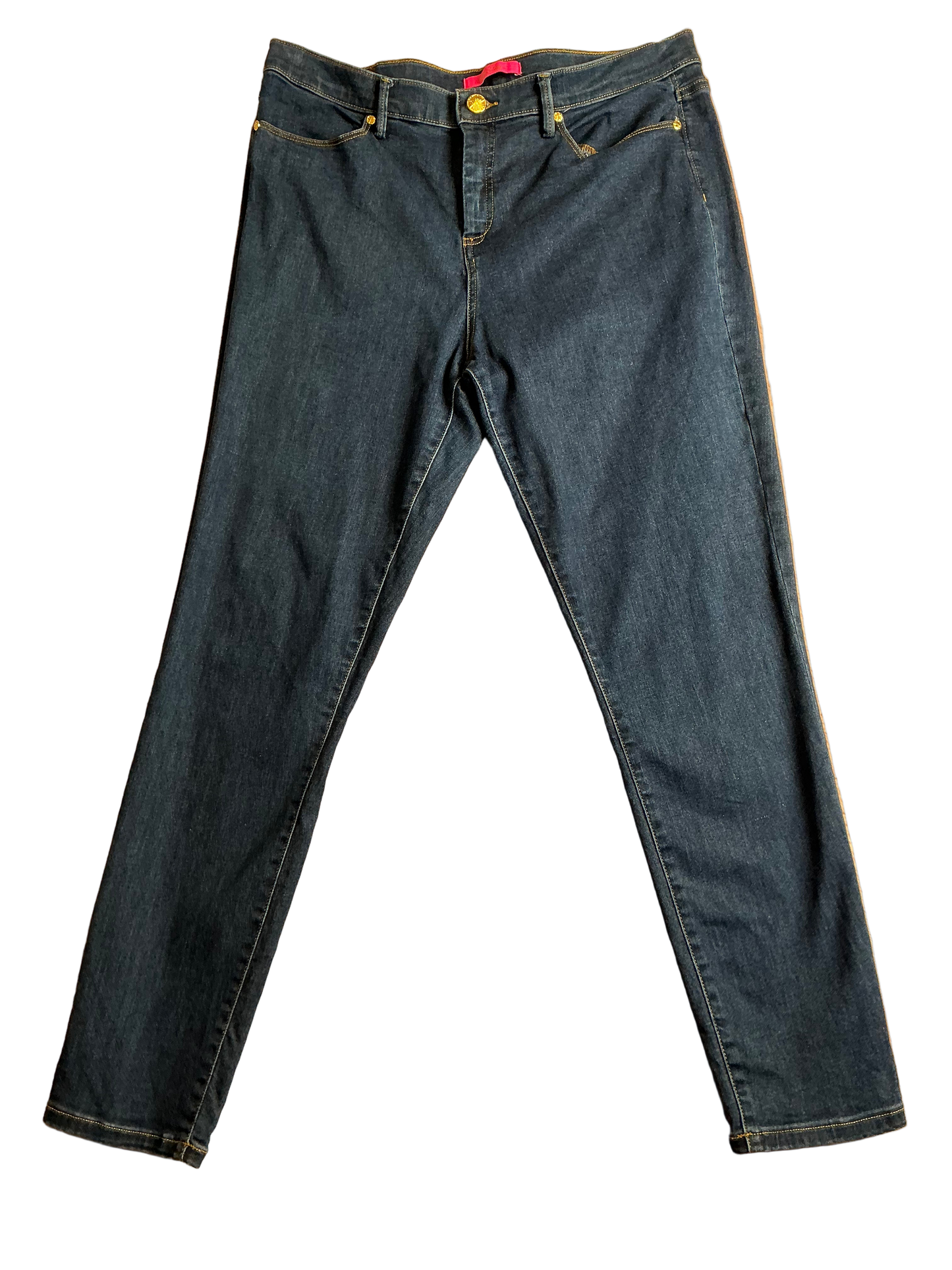 Lilly Pulitzer Worth Skinny Pants Midnight Navy - Size 16