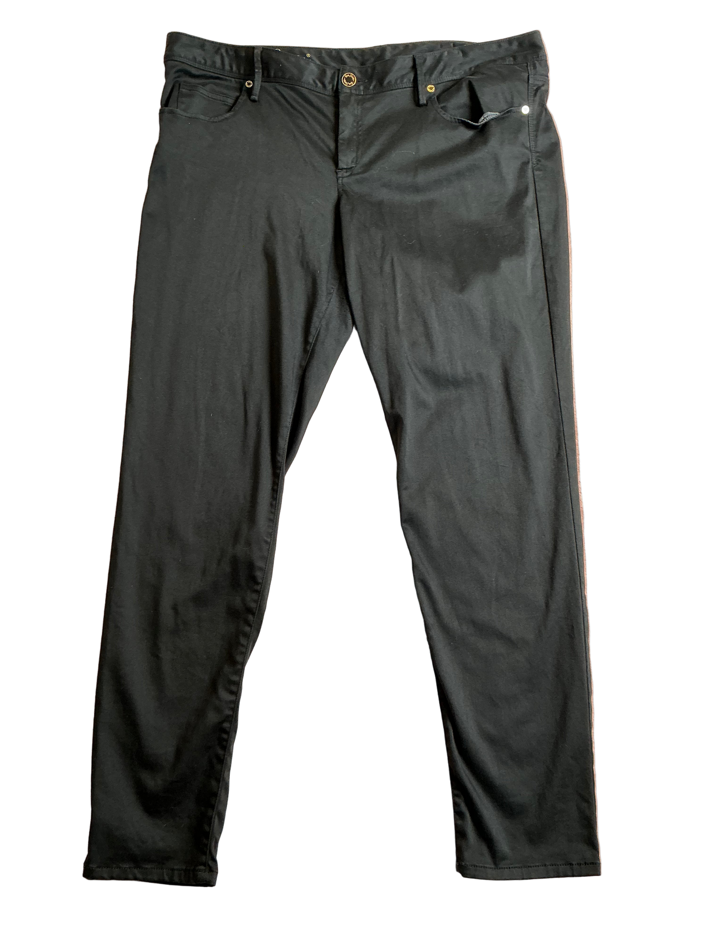 Lilly Pulitzer South Ocean High-Rise Skinny Jean Pants Onyx Black - Size 16