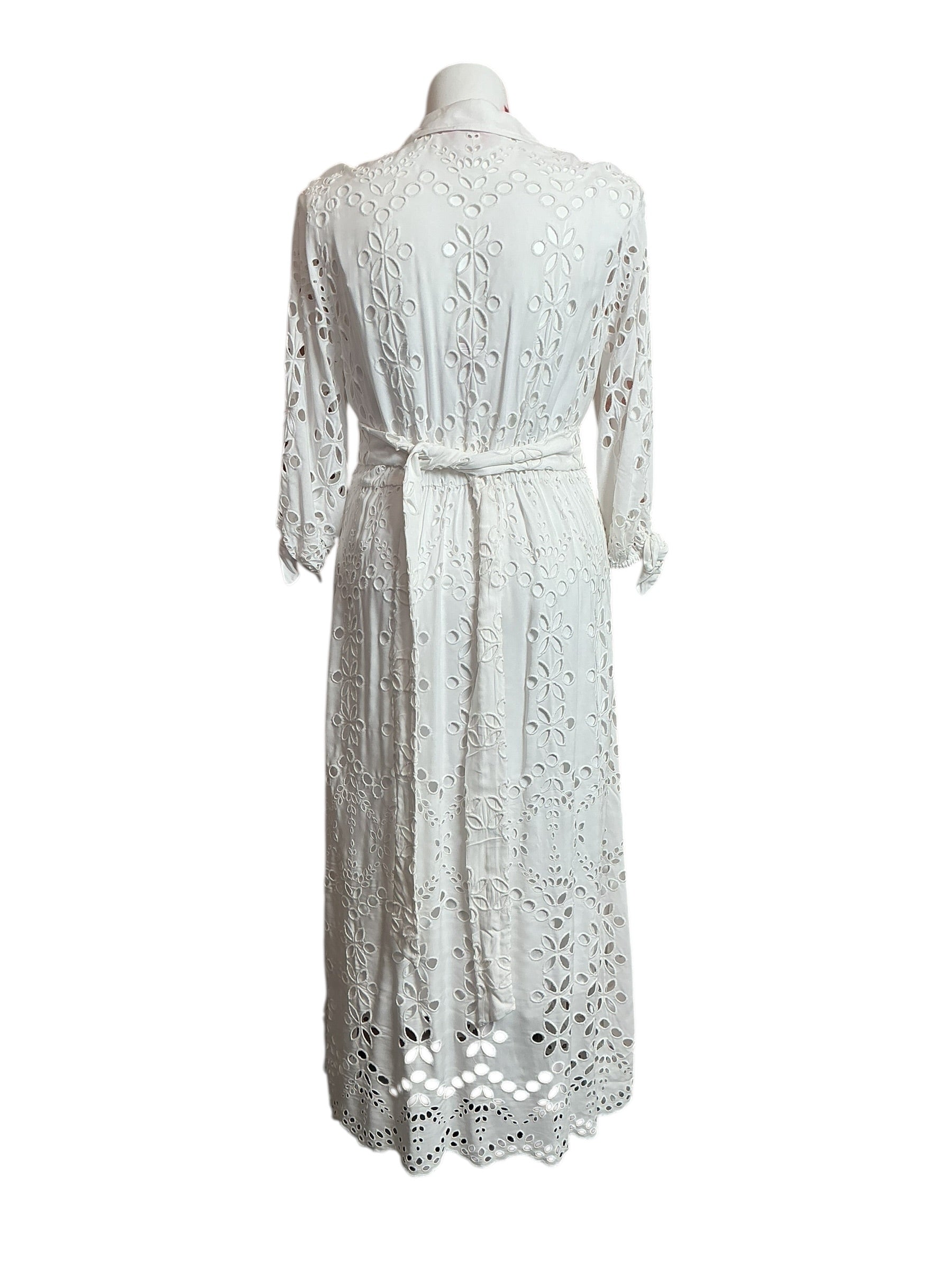 Lilly Pulitzer NWT Amrita Midi Dress - Resort White Soiree Eyelet - Size 16