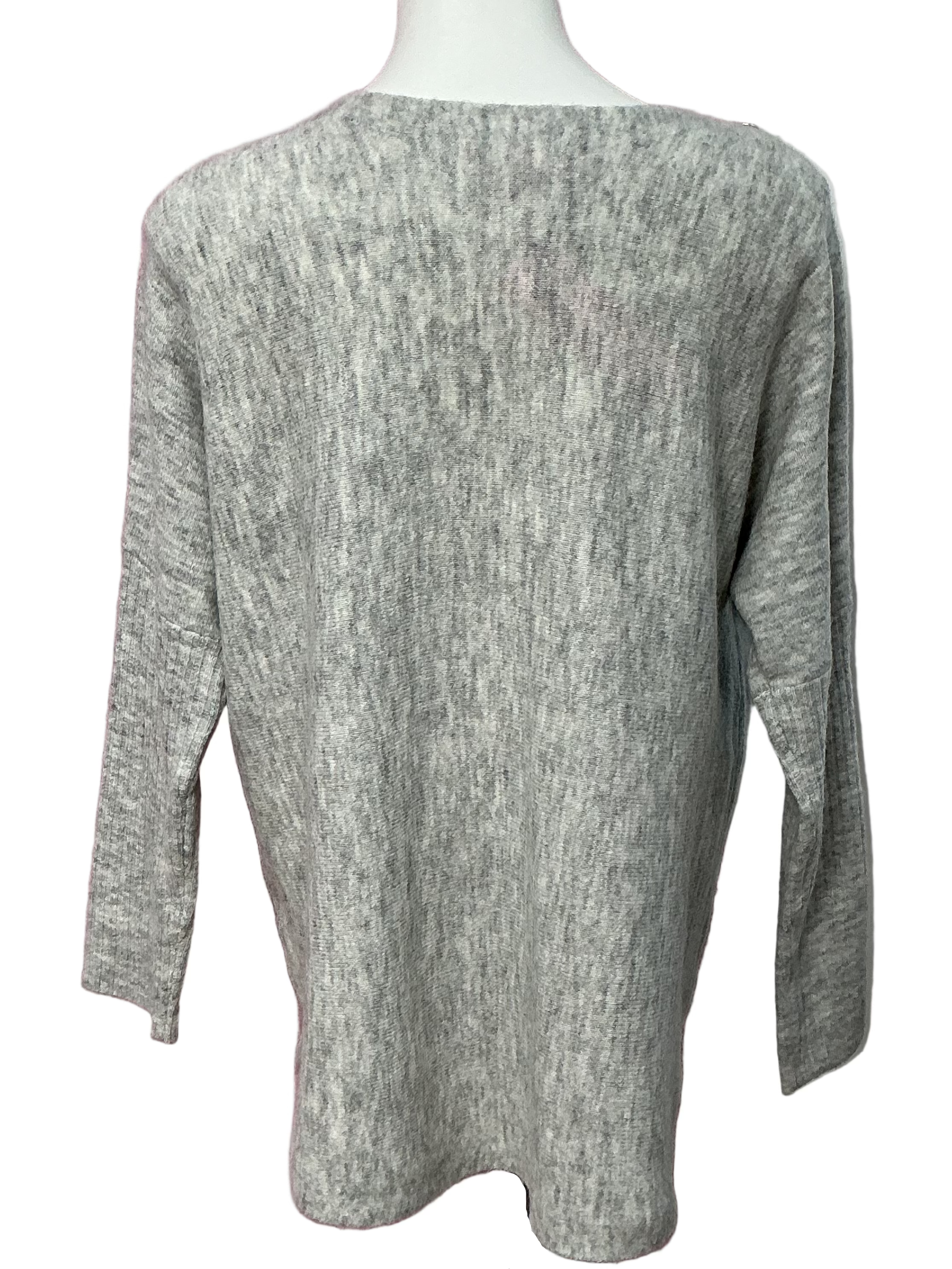 Lilly Pulitzer NWT - Arna Sweater - Heathered Seaside Grey - Size L
