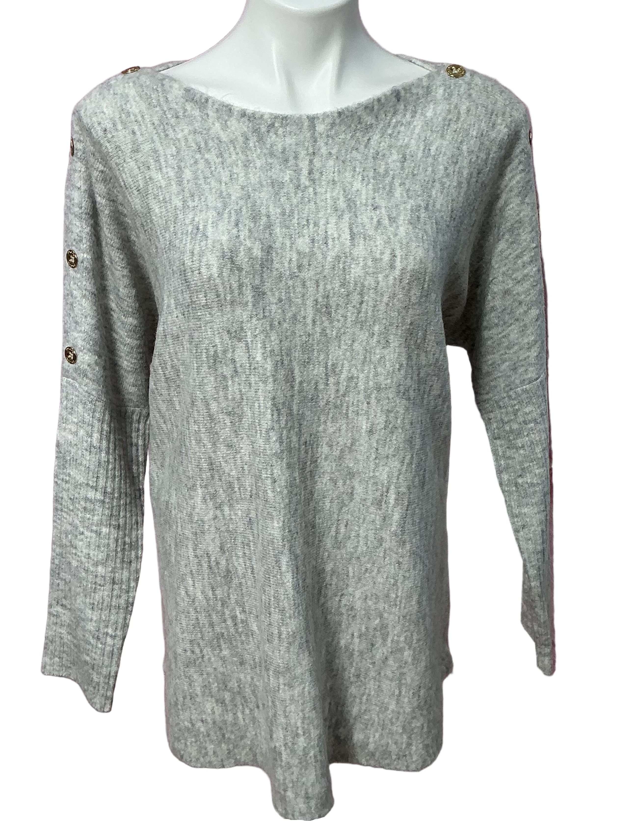 Lilly Pulitzer NWT - Arna Sweater - Heathered Seaside Grey - Size L