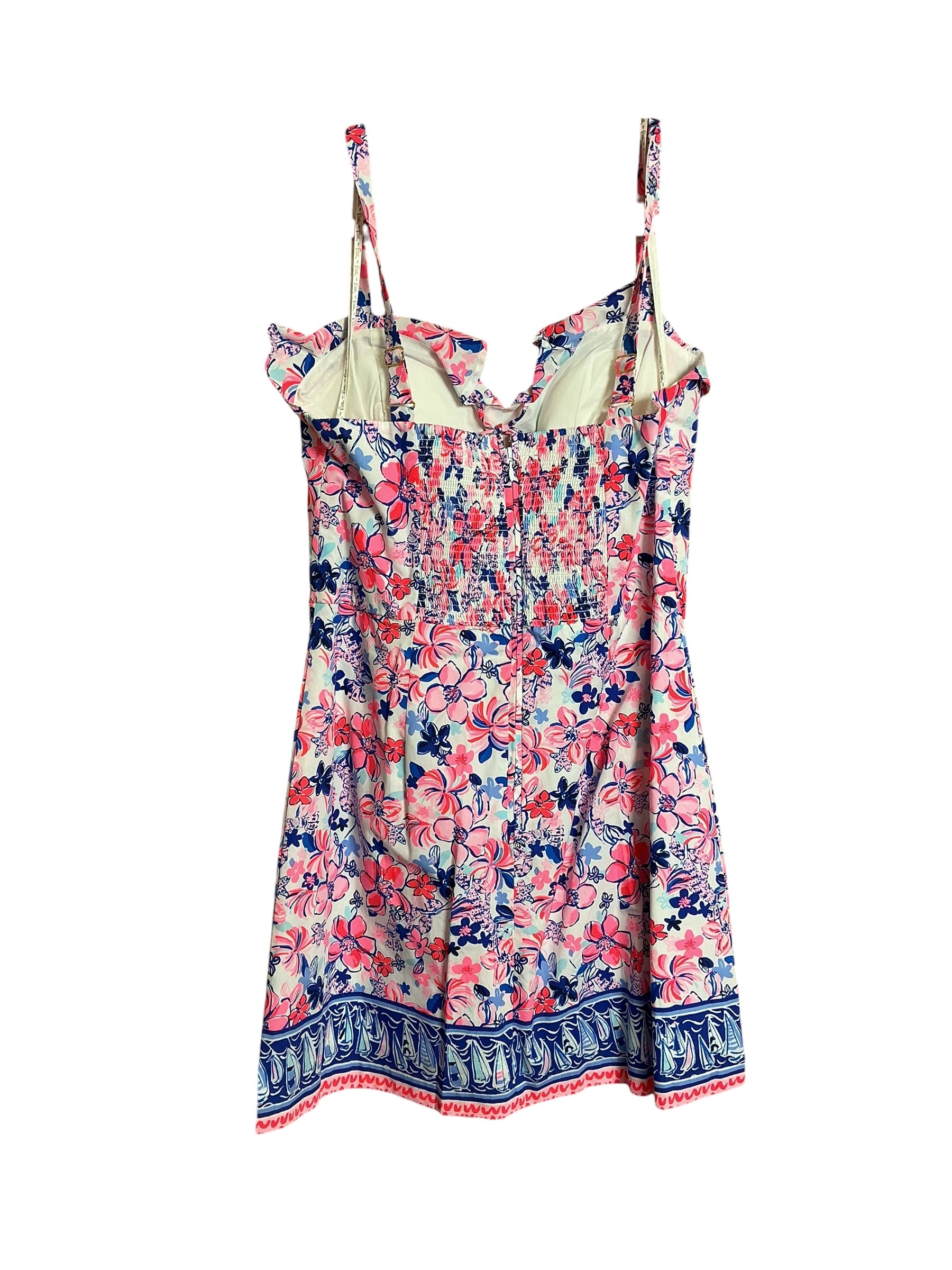 Lilly Pulitzer NWT Neola Romper - Resort White Party Like A Lobstar Engineered Romper - Size 6