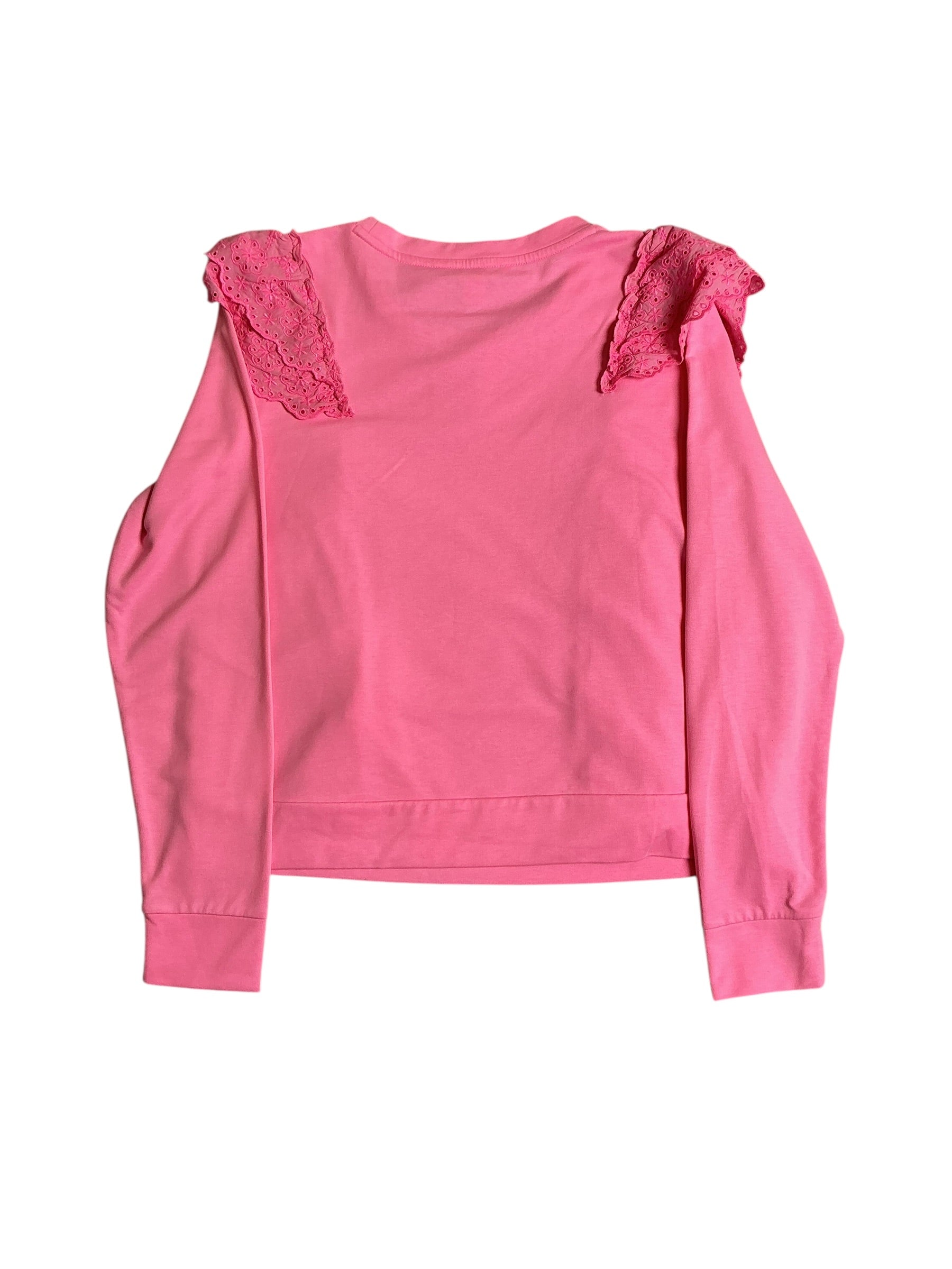Lilly Pulitzer Deva Sweatshirt - Pink Shandy - Size S