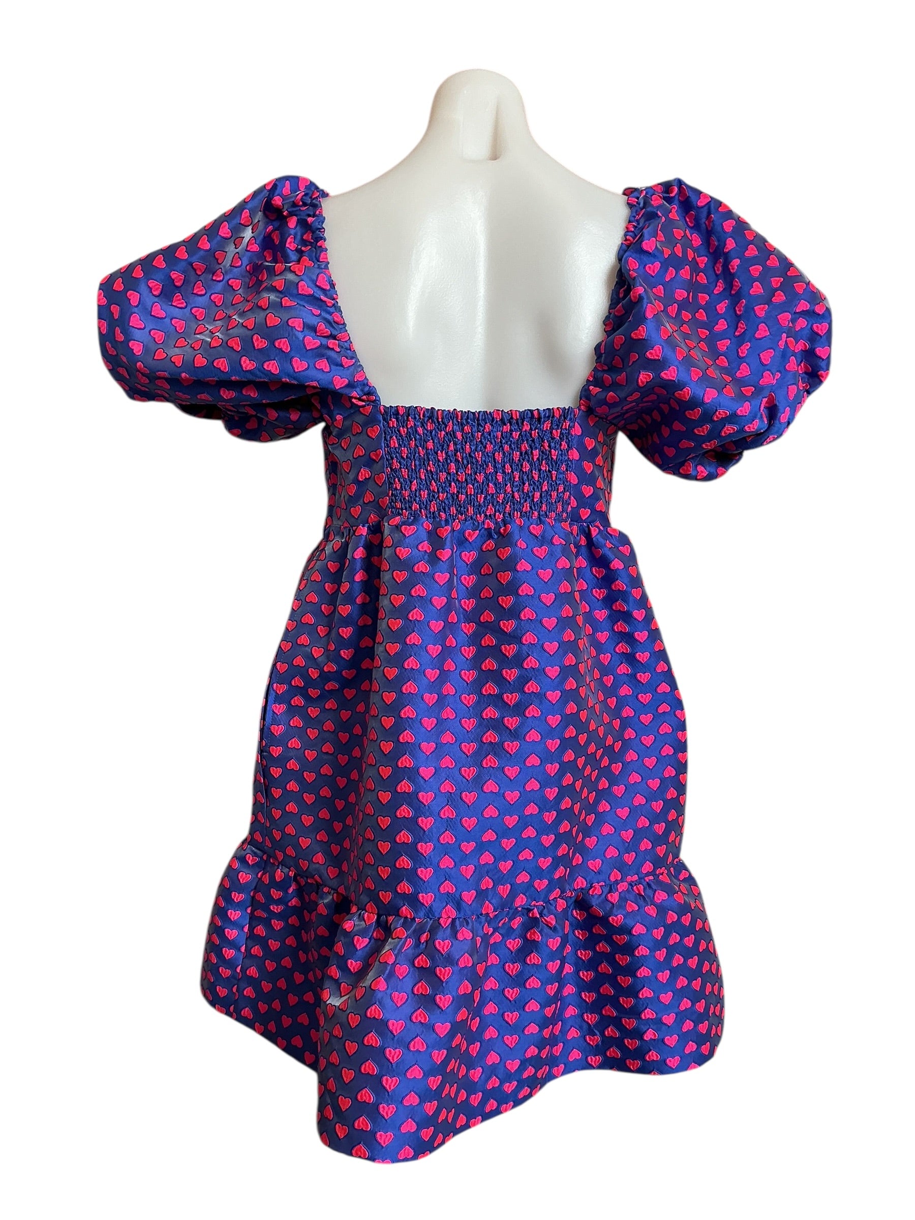 Lilly Pulitzer NWT Nelle Short Sleeve - Borealis Blue Lovesick Jacquard - Size 6