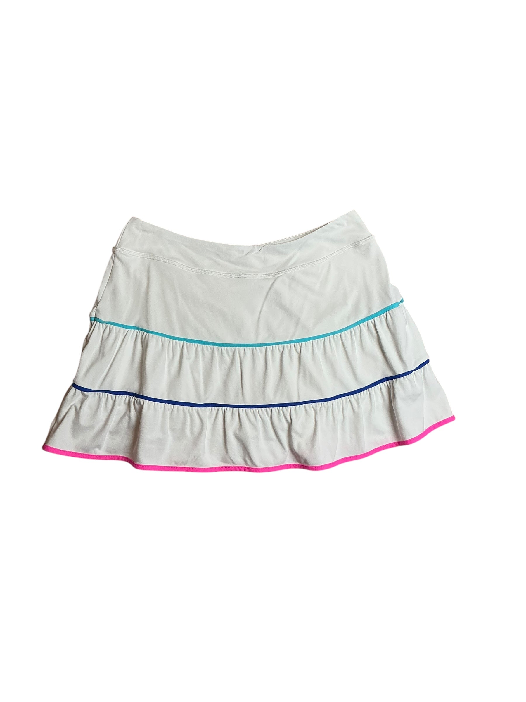 Lilly Pulitzer Luxletic Peachy Sort UPF 50+ - Resort White - Size M