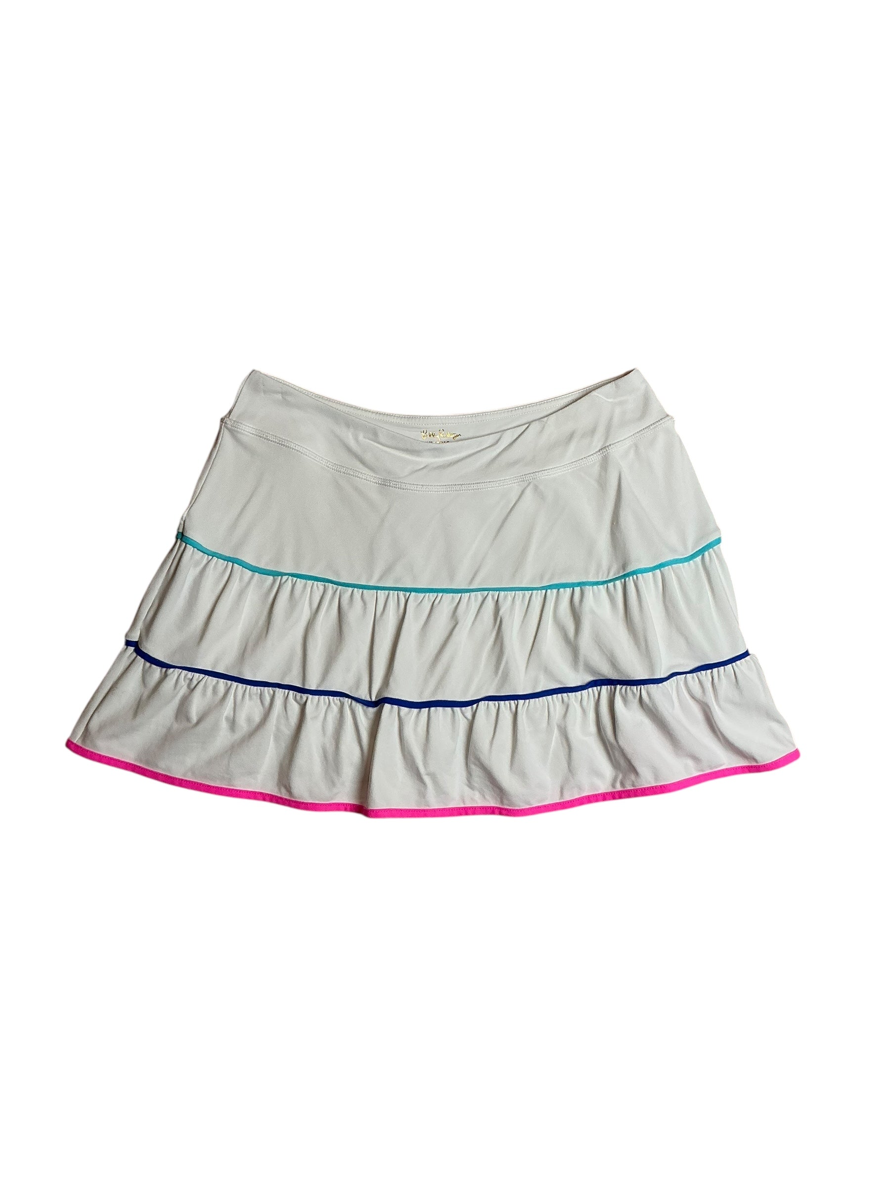 Lilly Pulitzer Luxletic Peachy Sort UPF 50+ - Resort White - Size M