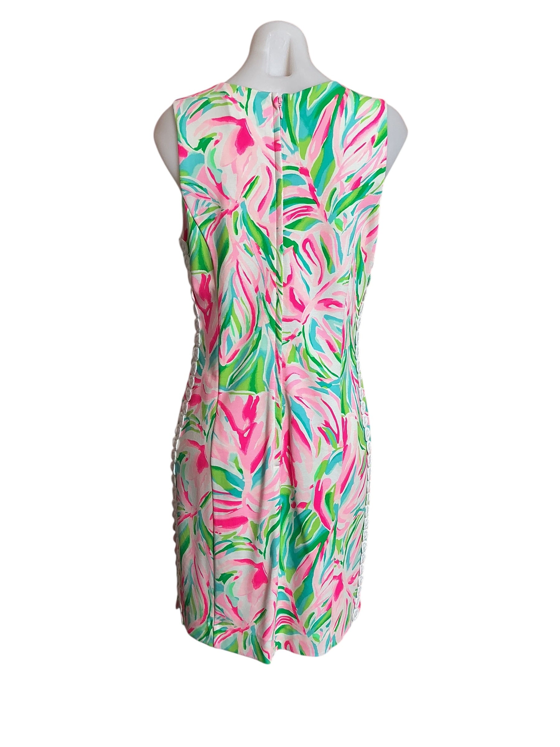 Lilly Pulitzer NWT Mila Knit Shift Dress - Multi Croc My World - Size 6