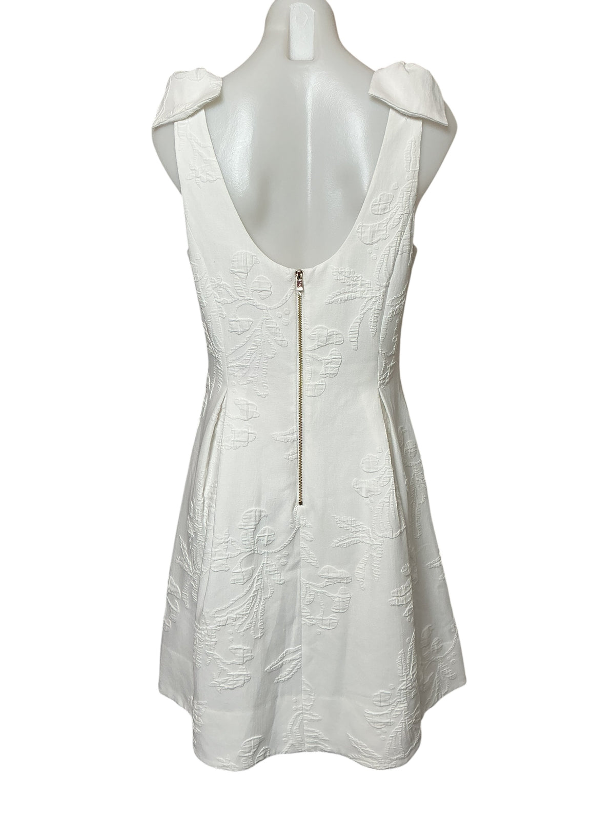 Lilly Pulitzer NWT Linnet Stretch Dress - Resort White Hip Nautic Pucker Jacquard - Size 6