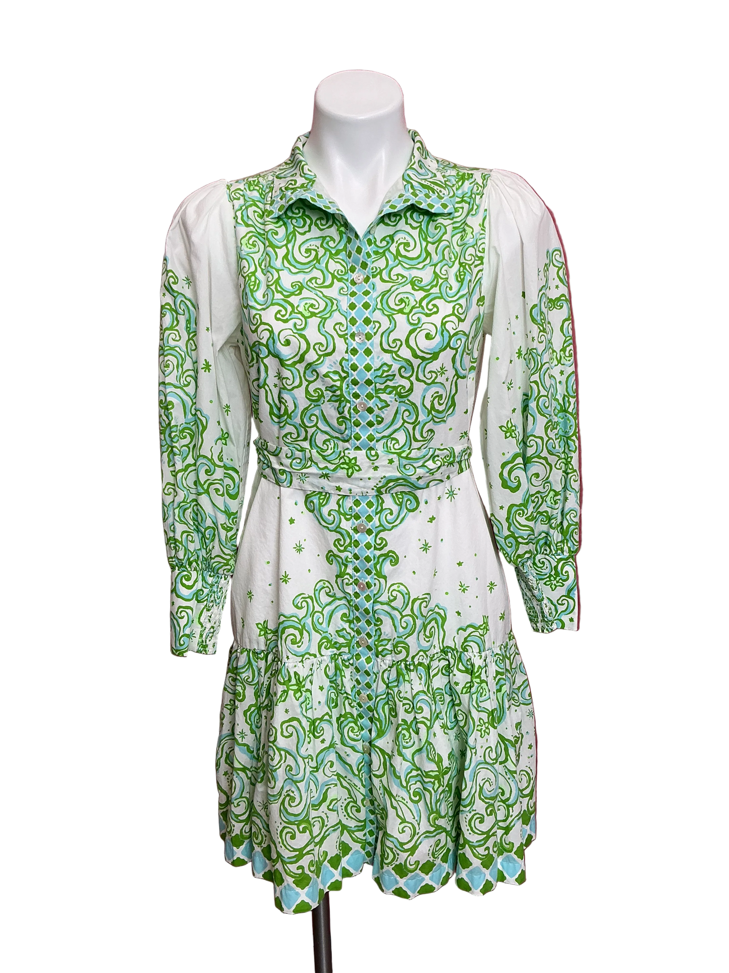 Lilly Pulitzer Drena Dress Resort White Sol Mates - Size 4