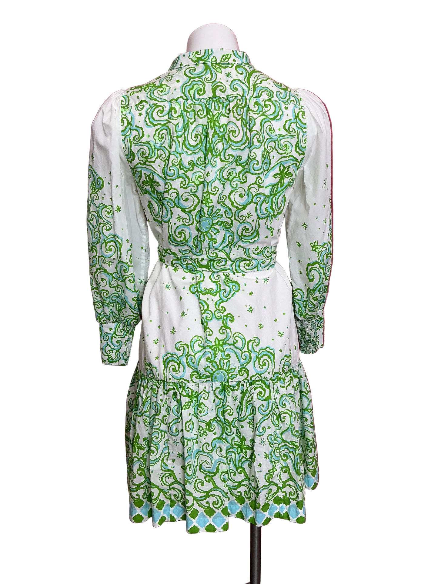 Lilly Pulitzer Drena Dress Resort White Sol Mates - Size 4