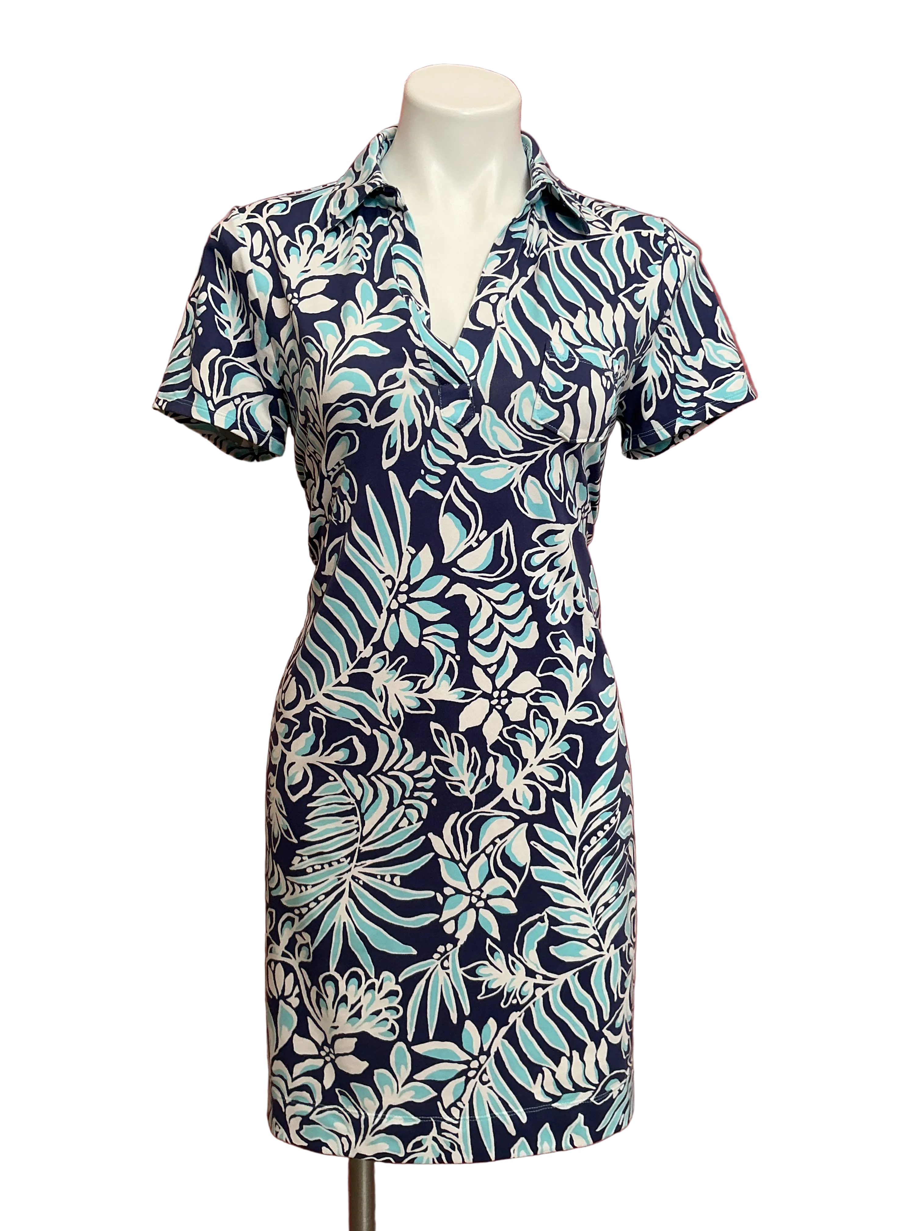 Lilly Pulitzer Dune UPF 50+ Short Sleeve Dress - Size S