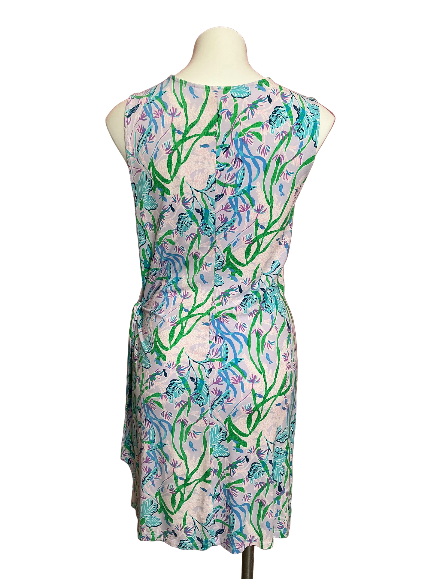 Lilly Pulitzer Bryson Sleeveless Dress Multi Seacret Escape - Size XL