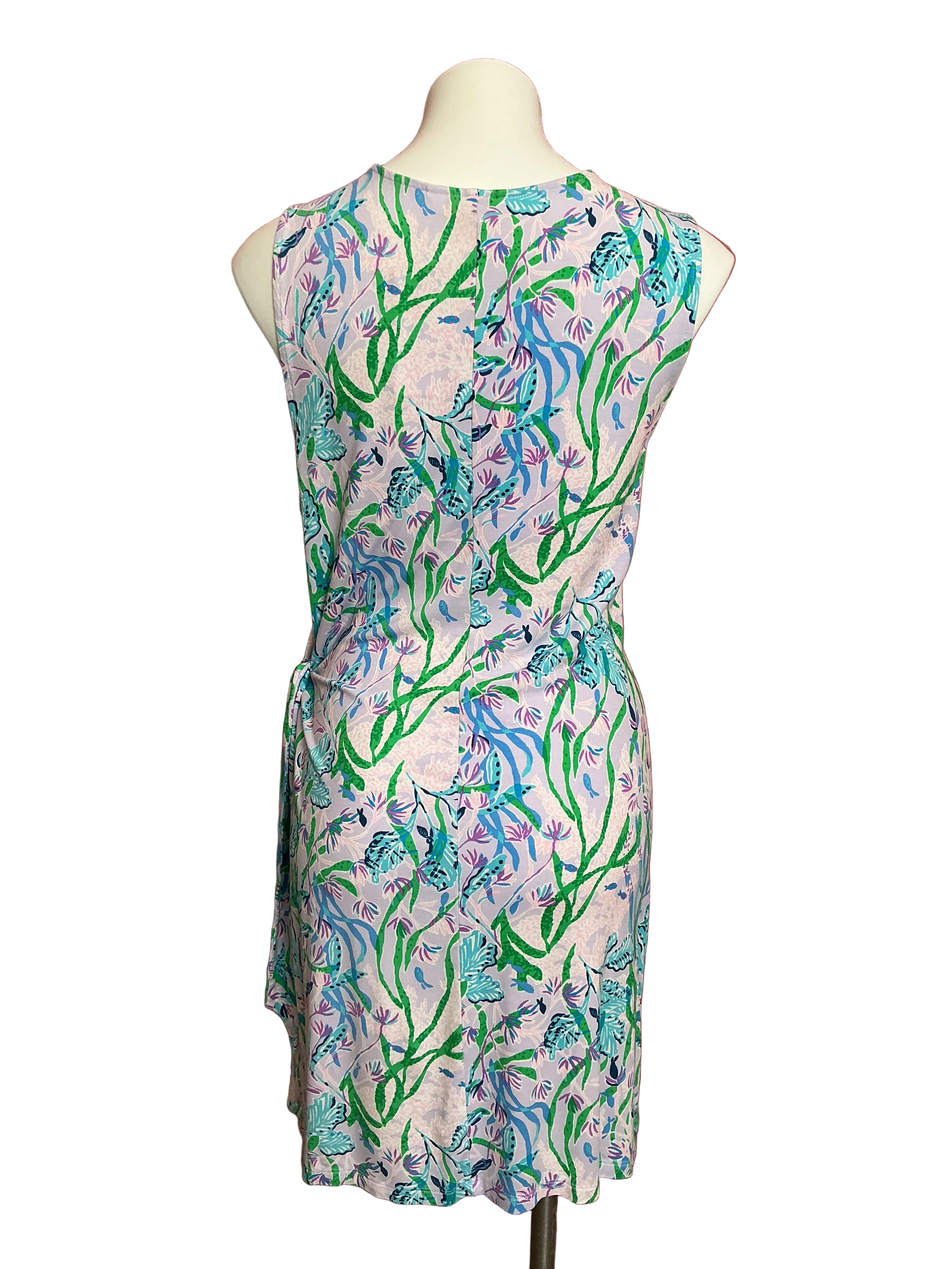 Lilly Pulitzer Bryson Sleeveless Dress Multi Seacret Escape - Size XL
