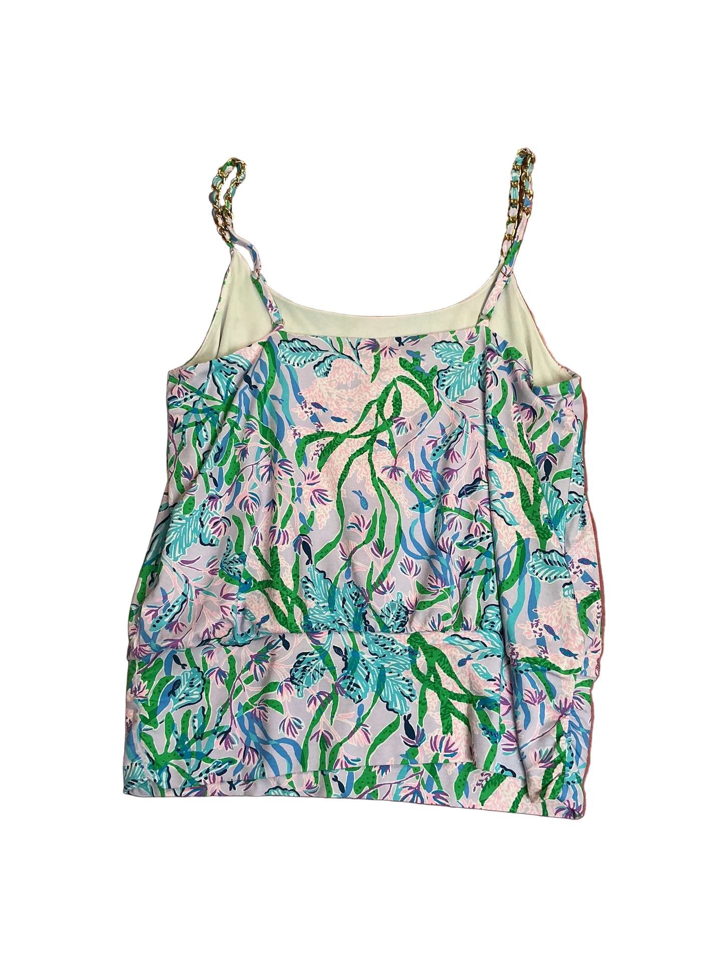 Lilly Pulitzer NWT Cannavale Knit Top Multi Seacret Escape - Size L