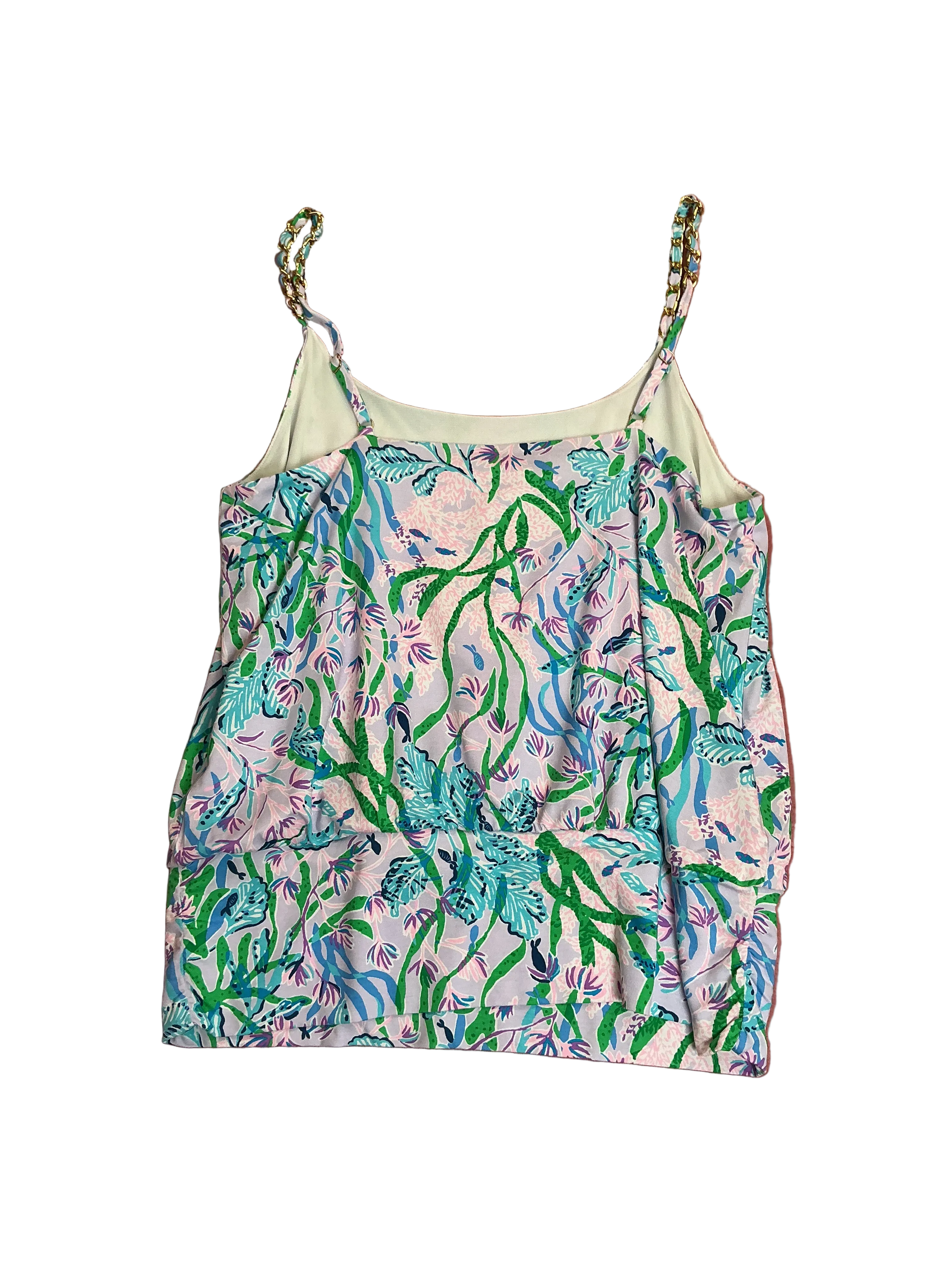 Lilly Pulitzer NWT Cannavale Knit Top Multi Seacret Escape - Size L