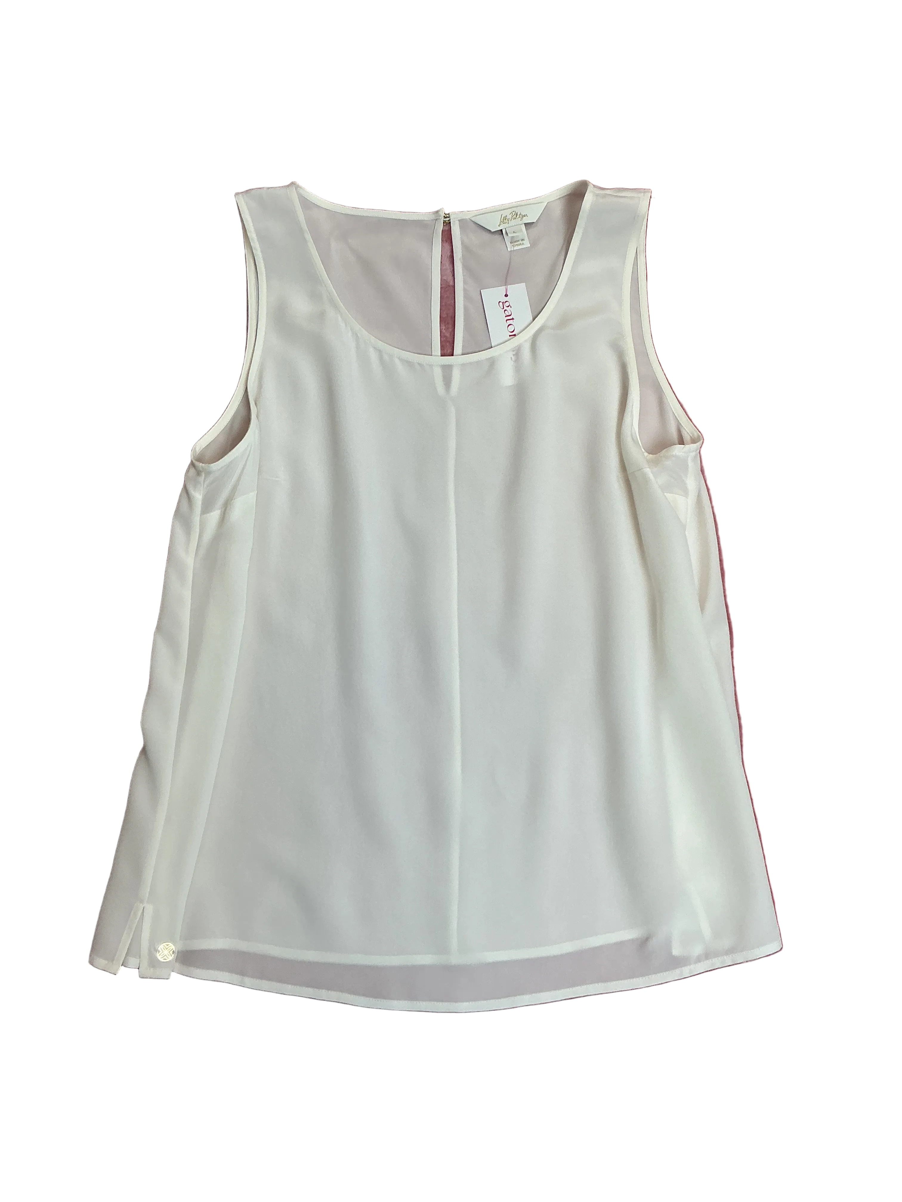 Lilly Pulitzer Sleeveless Top Resort White - Size L