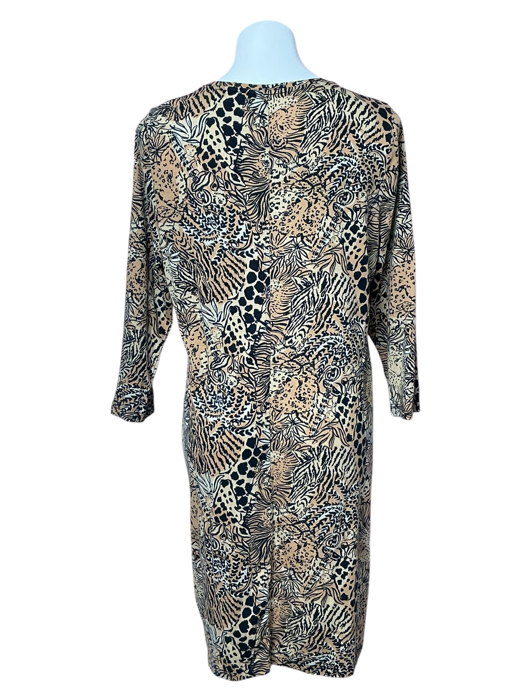 Lilly Pulitzer Tessa 3/4 Sleeve V-Neck Dress - Size XL
