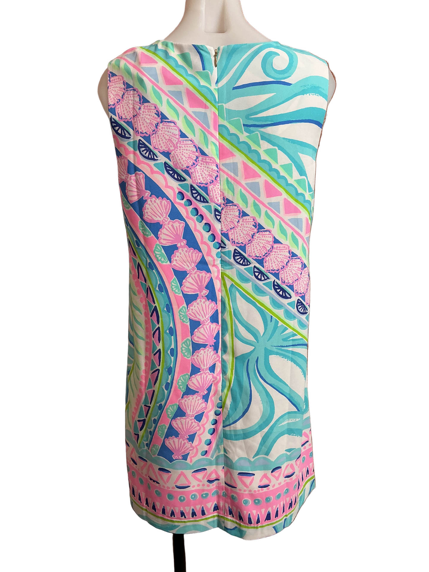 Lilly Pulitzer NWT Narissa Stretch Shift Multi Coco Island And Engineered Shift Dress - Size 10