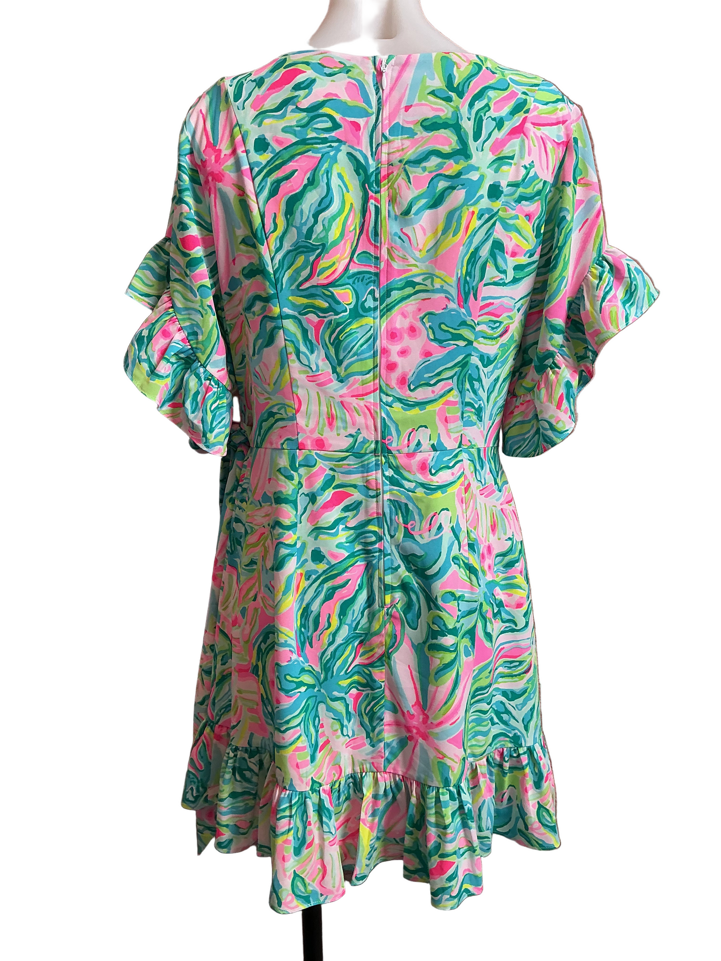 Lilly Pulitzer NWT Darlah Stretch Dress Multi One In A Melon - Size 10