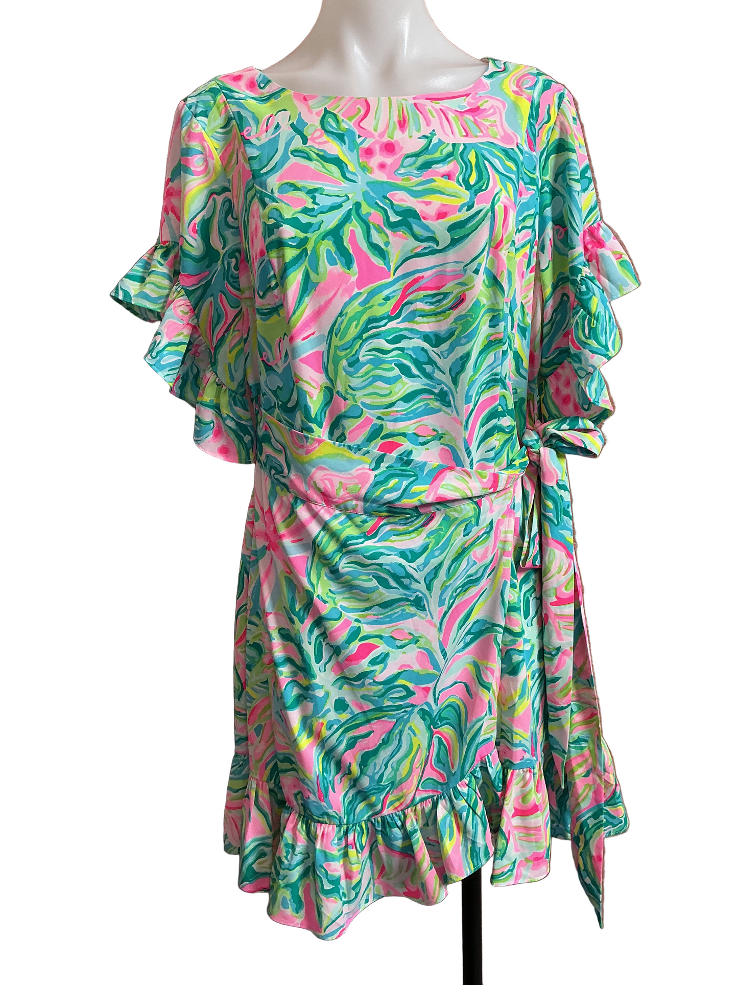 Lilly Pulitzer NWT Darlah Stretch Dress Multi One In A Melon - Size 10