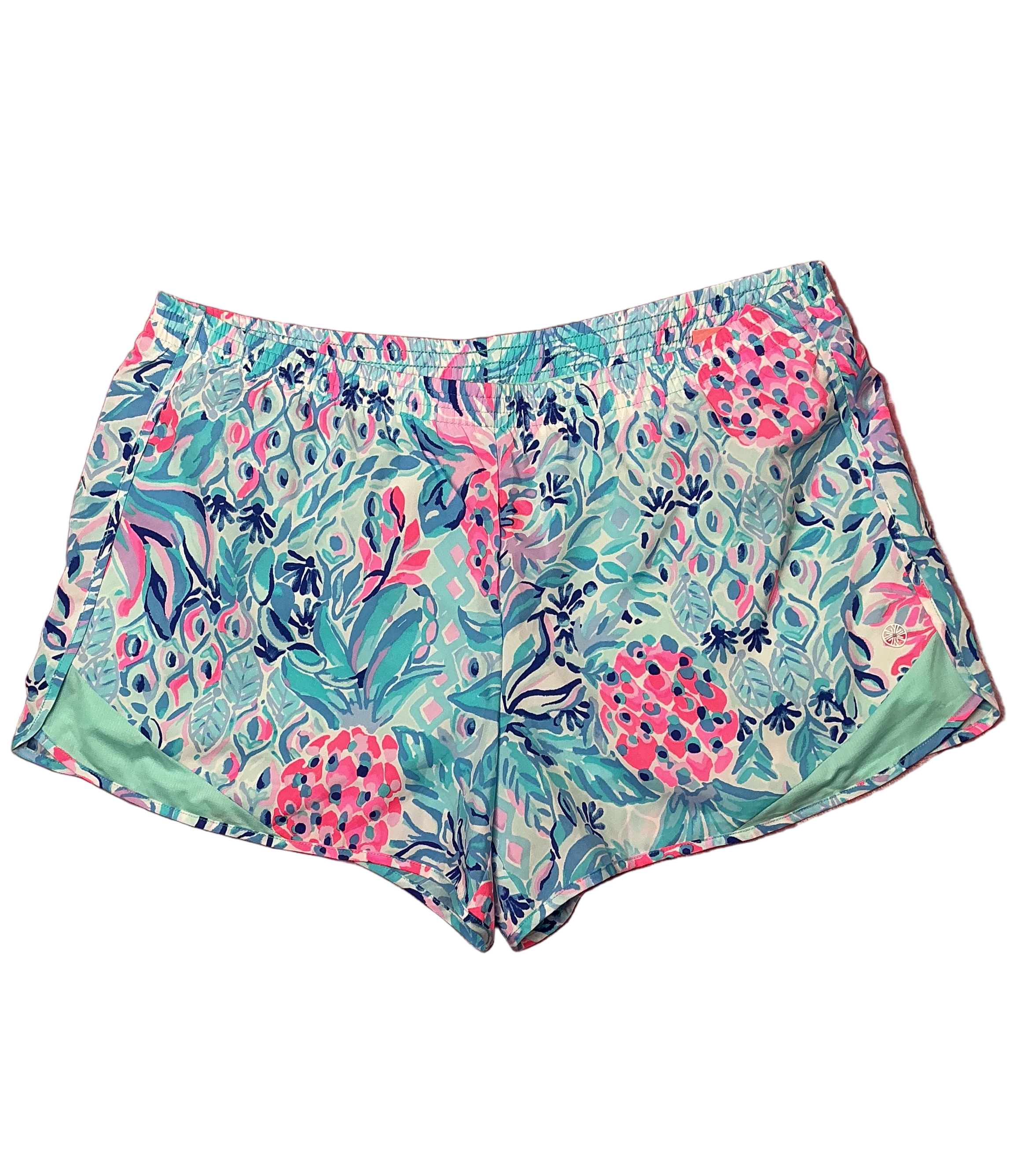 Lilly Pulitzer NWT - Ocean Trail Short - Zanzibar Blue Party Princess - Size XL