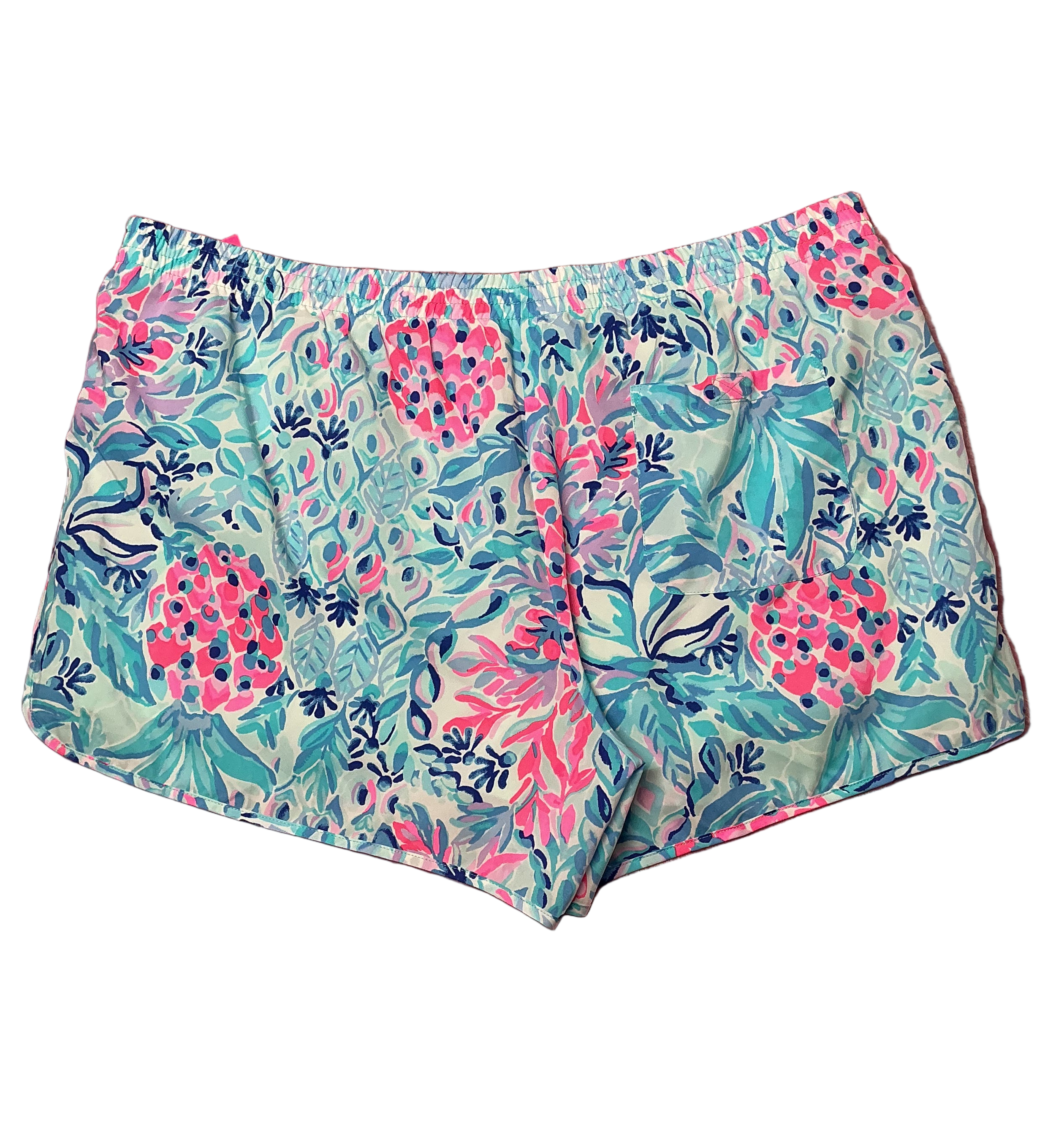 Lilly Pulitzer NWT - Ocean Trail Short - Zanzibar Blue Party Princess - Size XL