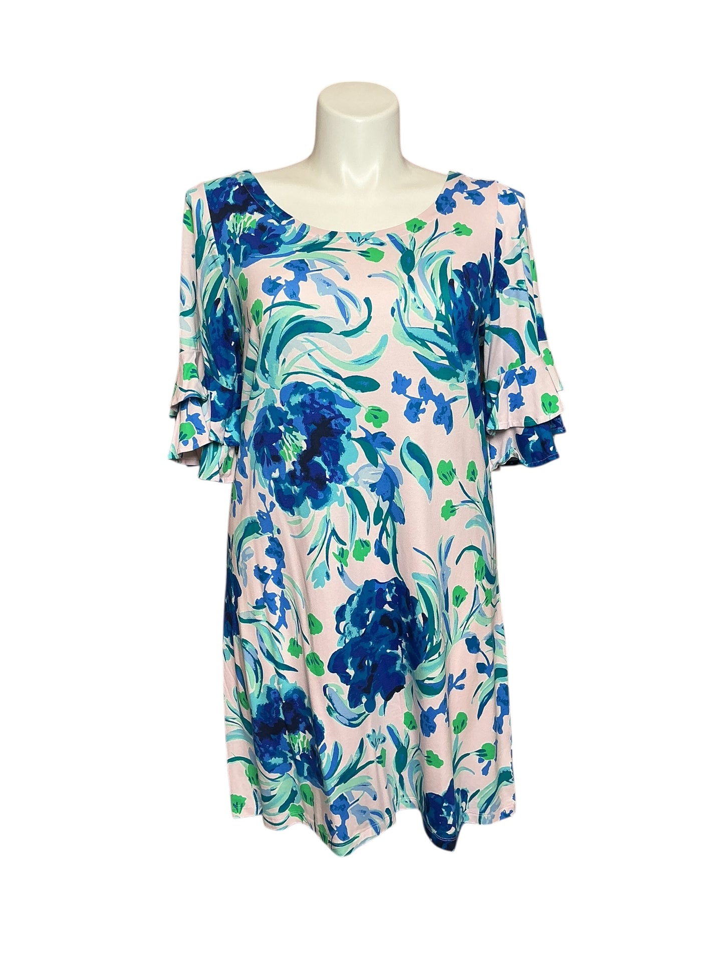 Lilly Pulitzer Lula Top - Pink Tropics Sweet Pea - Size XL