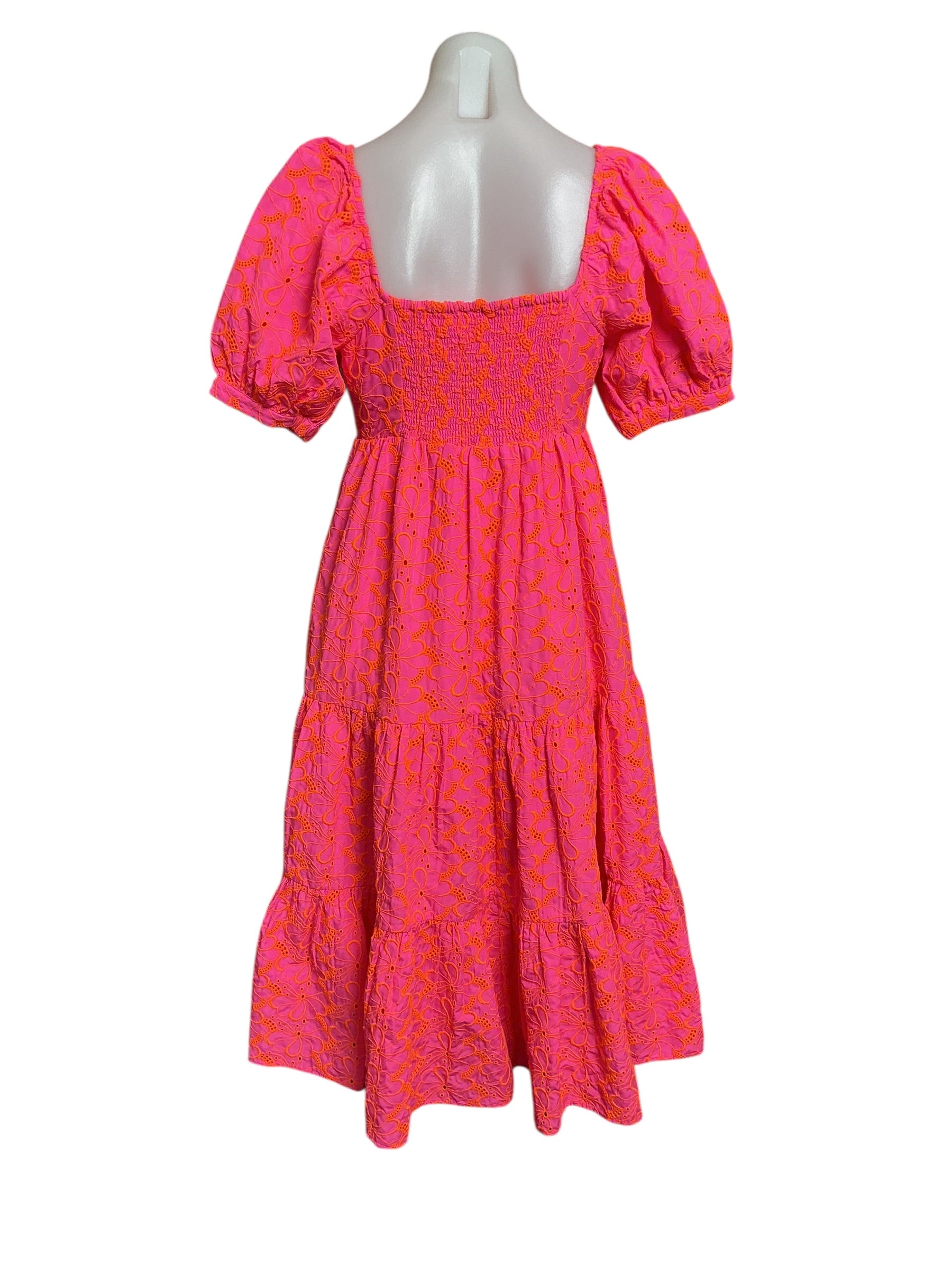 Lilly Pulitzer Kina Midi Dress - Pink Isle Psychedelic Swirl - Size 0