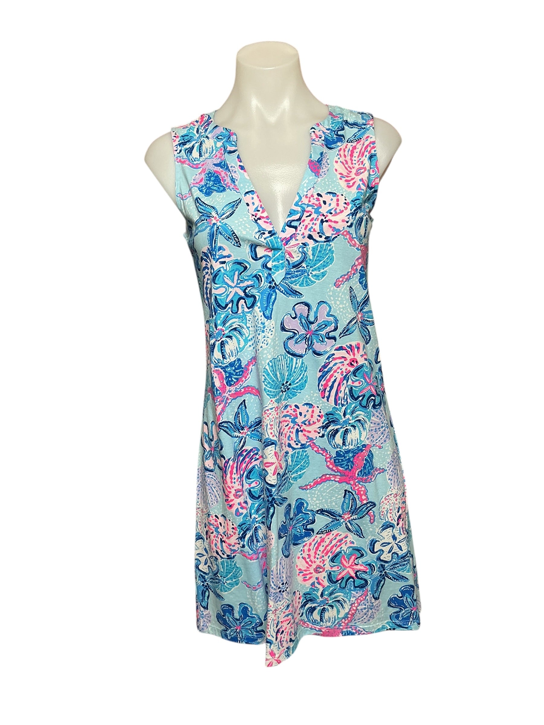 Lilly Pulitzer NWT Dev Dress - Multi Bahamas Beachcomber - Size XS