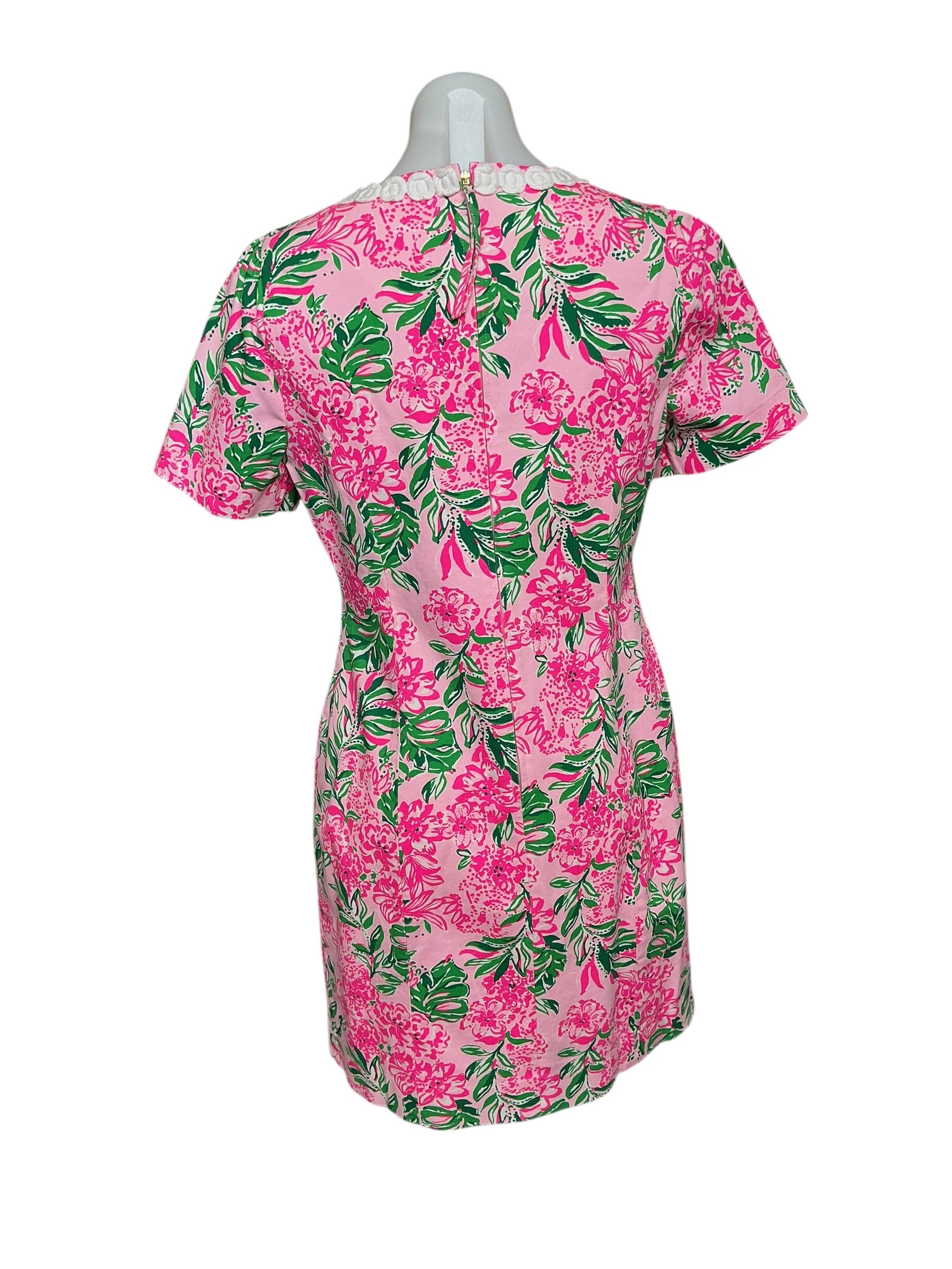 Lilly Pulitzer Mila Short Sleeve - Conch Shell Pink Koala La La - Size 6