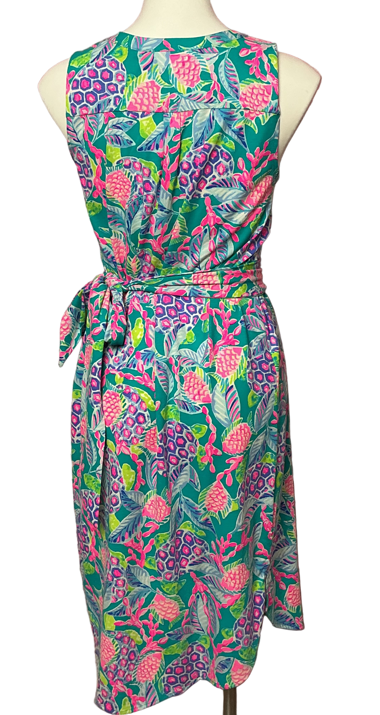 Lilly Pulitzer NWT - Naila Midi Dress - Maldives Green Turtle Wave - Size S