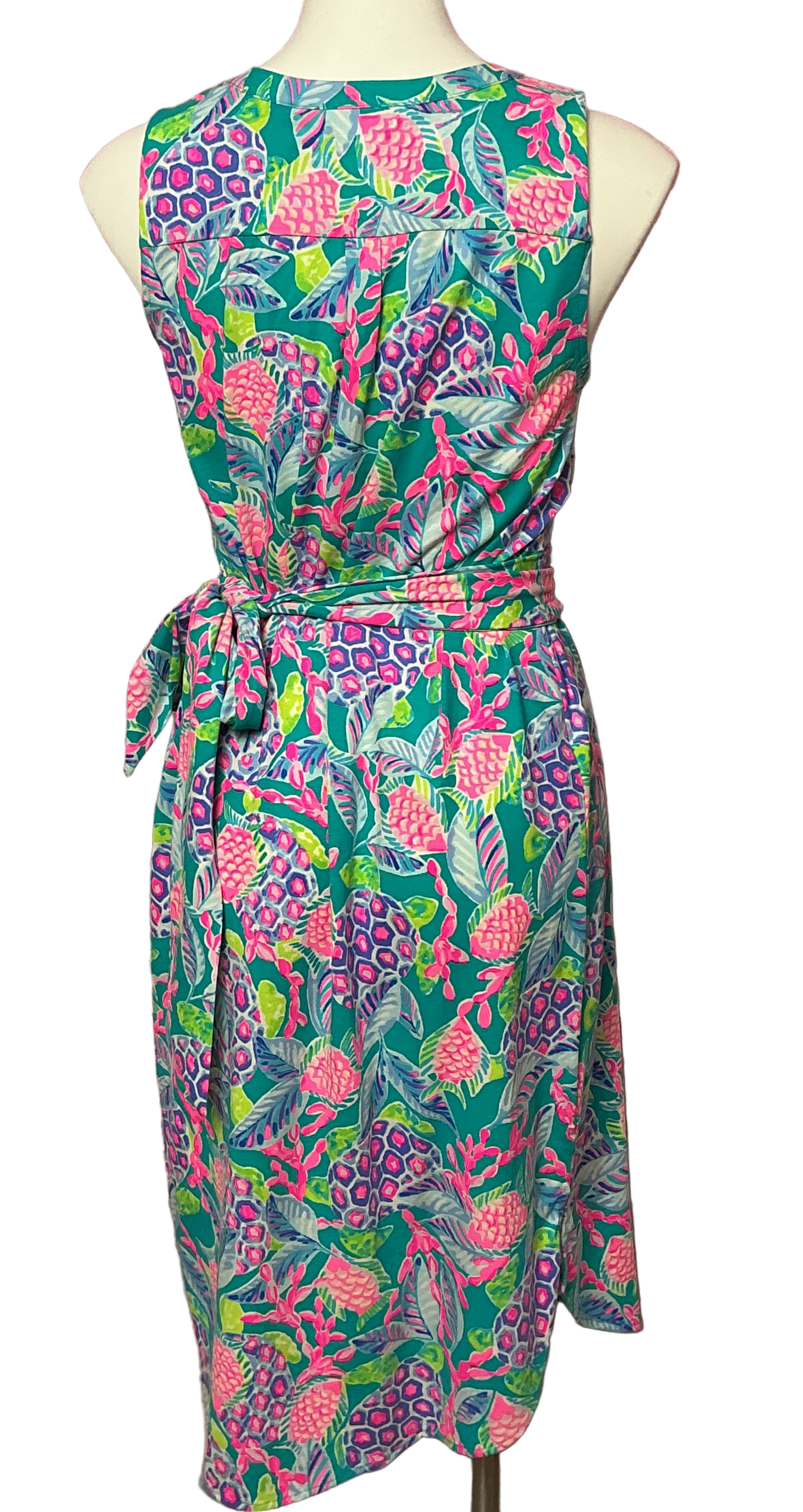 Lilly Pulitzer NWT - Naila Midi Dress - Maldives Green Turtle Wave - Size S