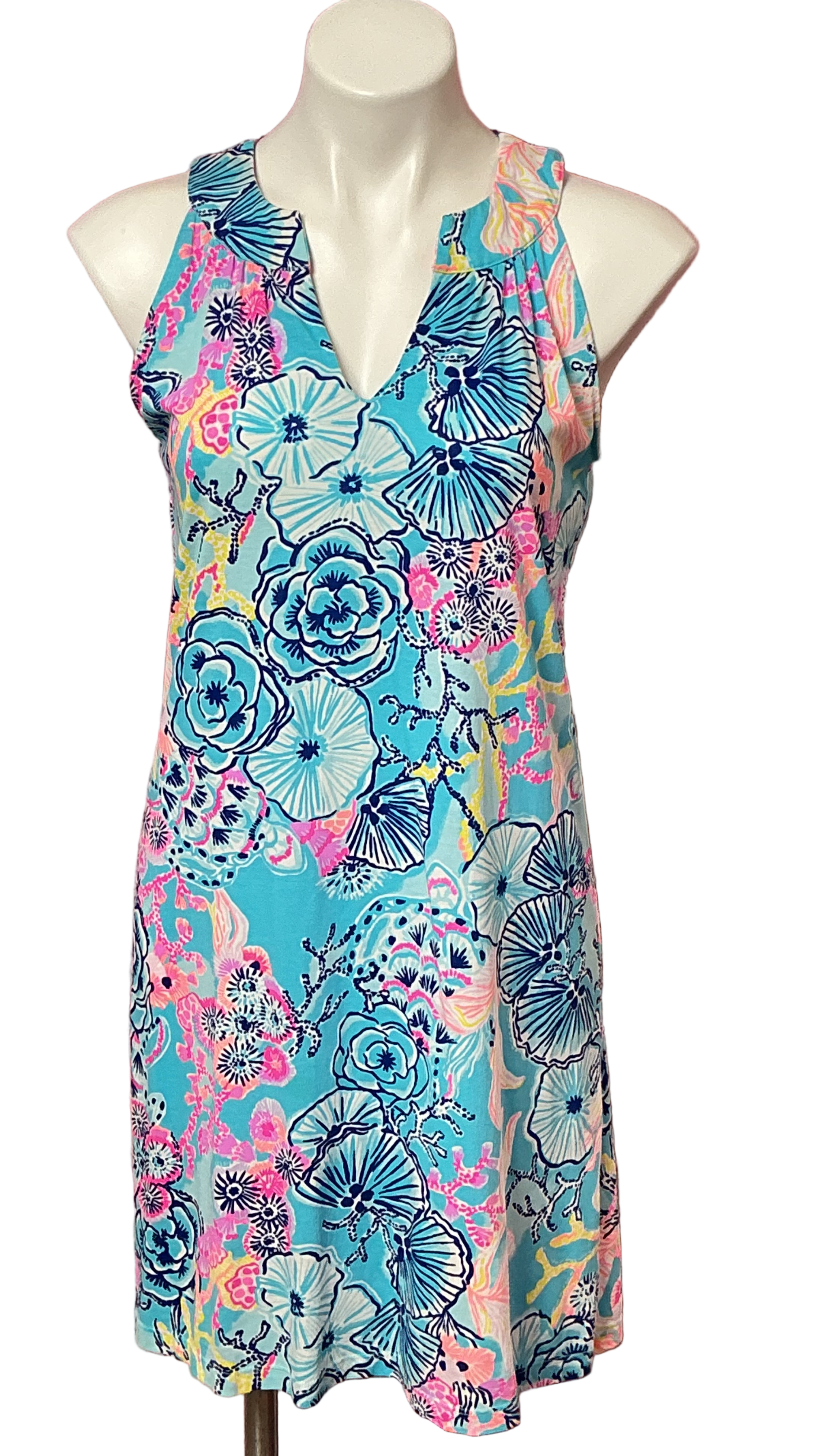 Lilly Pulitzer Ross Knit Dress - Once Upon A Tide - Size S