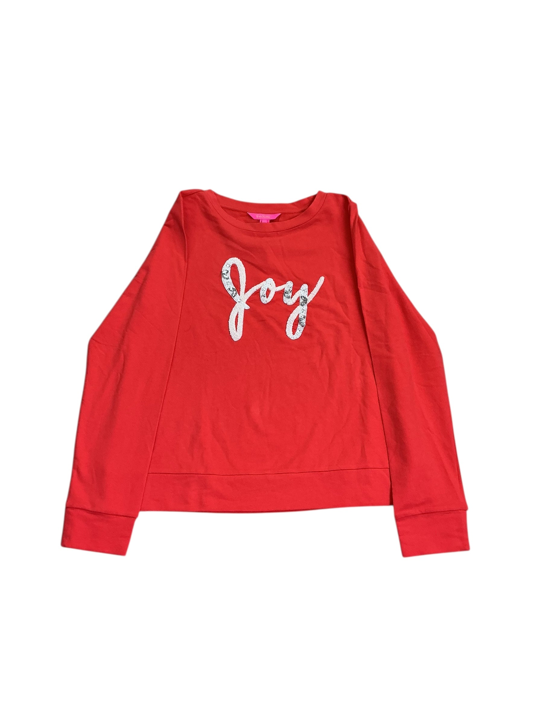 Lilly Pulitzer NWT Rami Sweatshirt Coconut Joy Graphic - Size L