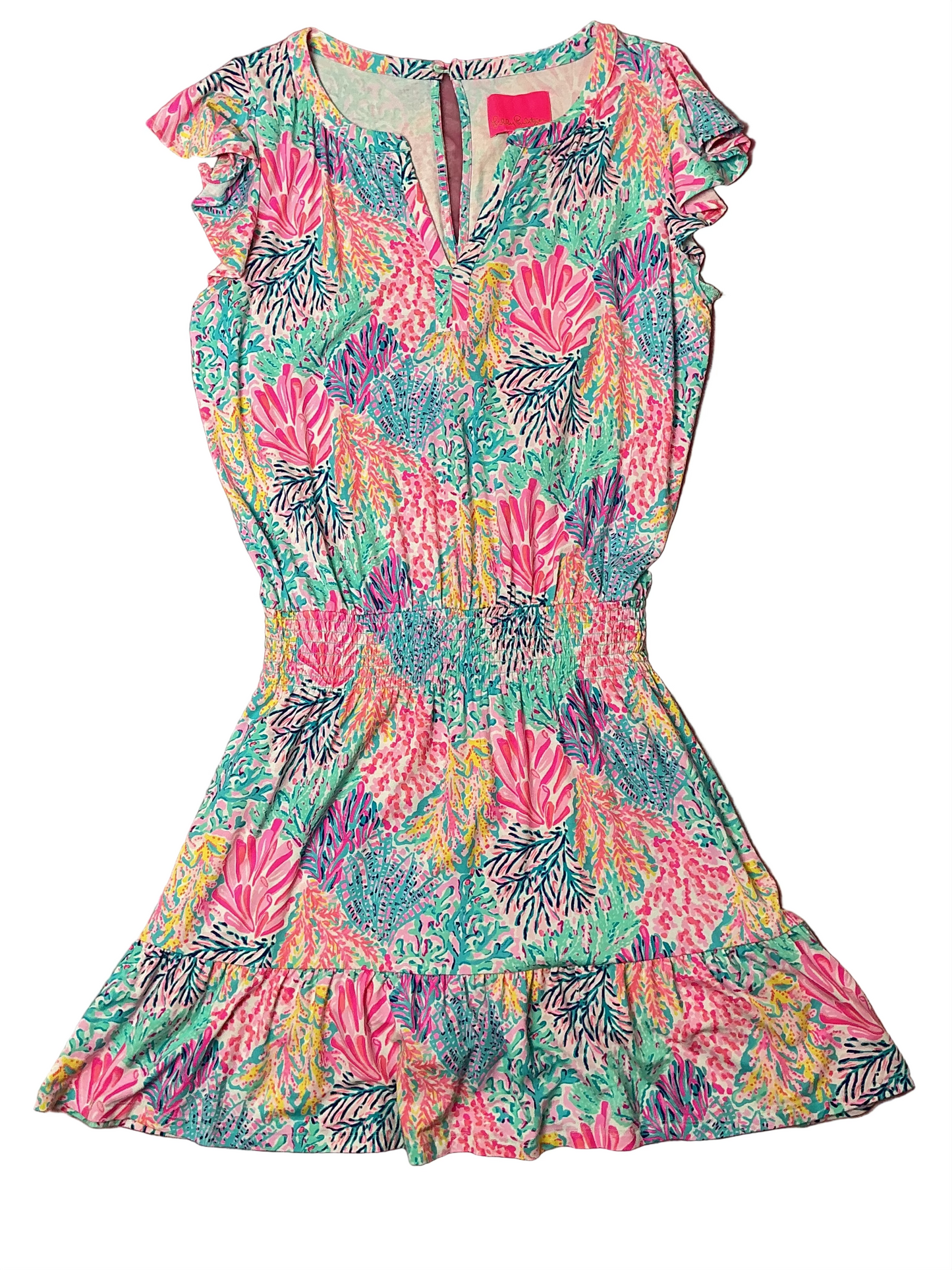 Lilly Pulitzer Ravi Romper Splashdance- Size M